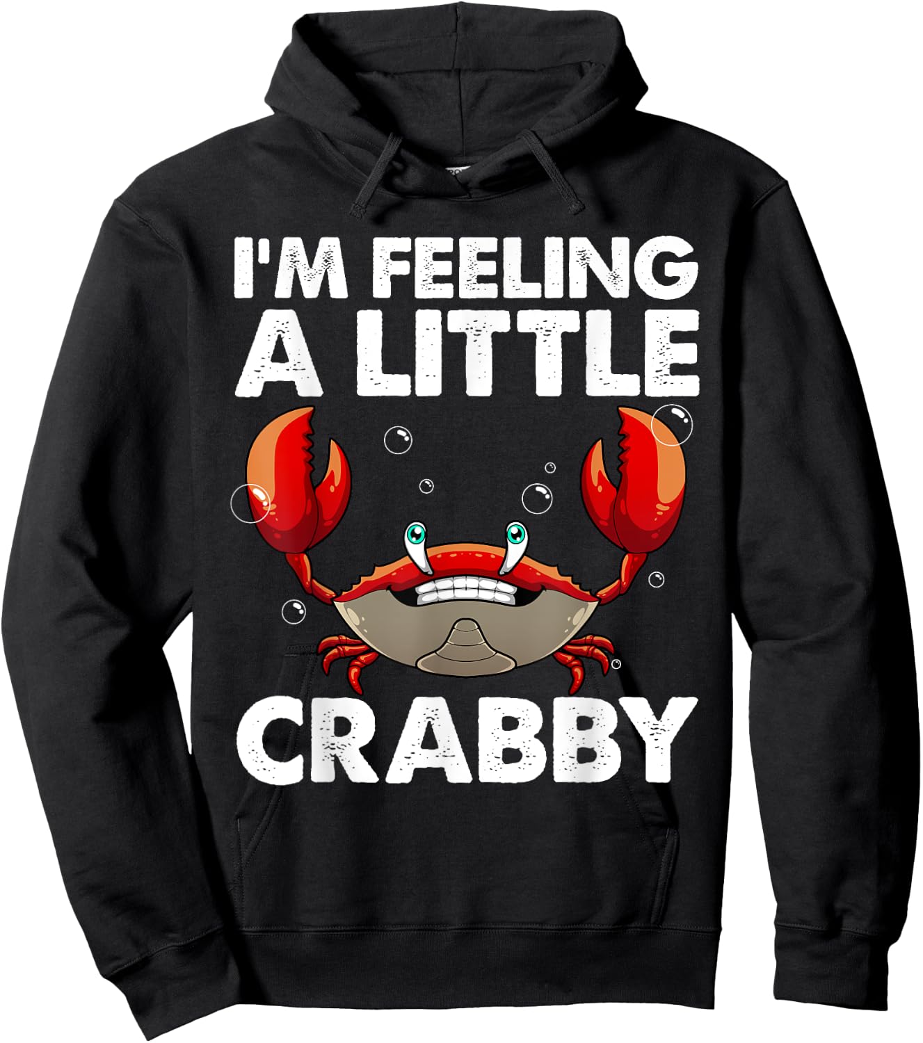 Cool Crab Women Crabbing Crab Lover Whisperer Crabby Hoodie - Hoodie | Black
