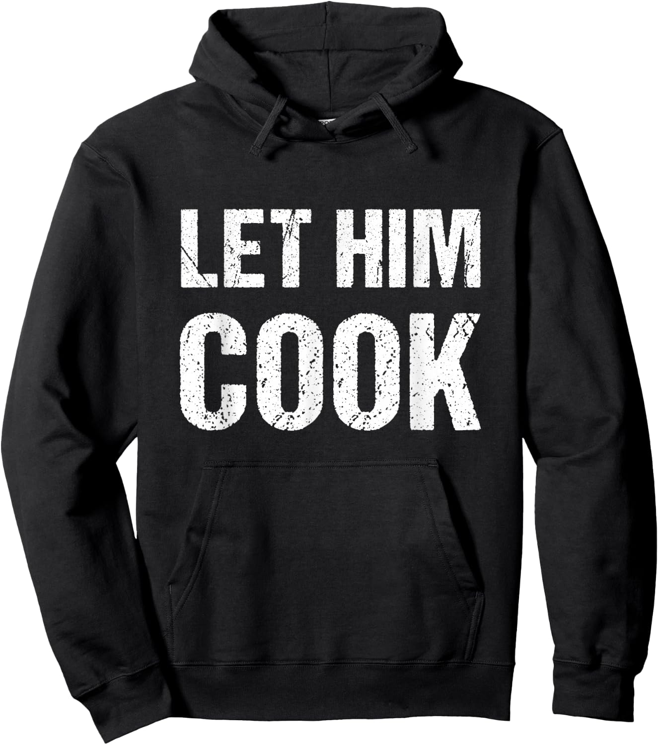 Let him cook Hoodie - Hoodie | Black