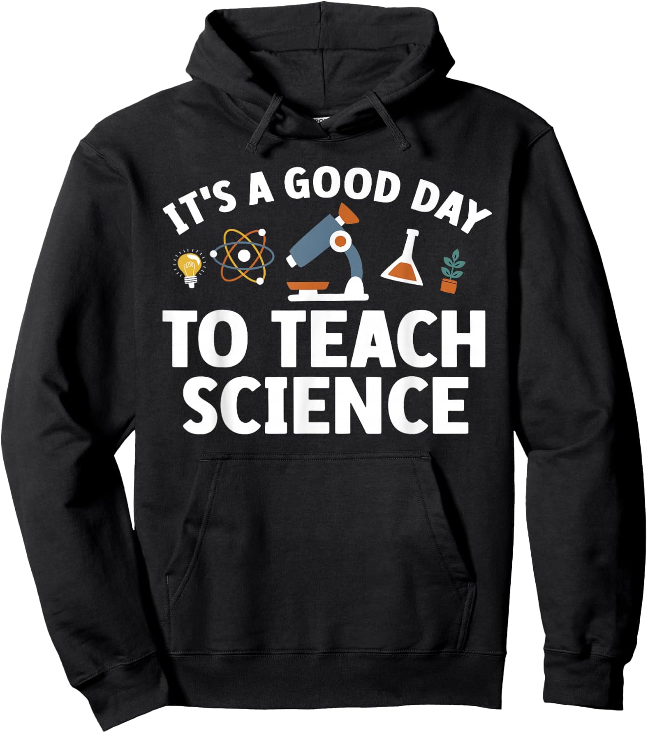 Funny Science Teacher Art Women Nerd Physics Teacher Hoodie - Hoodie | Black