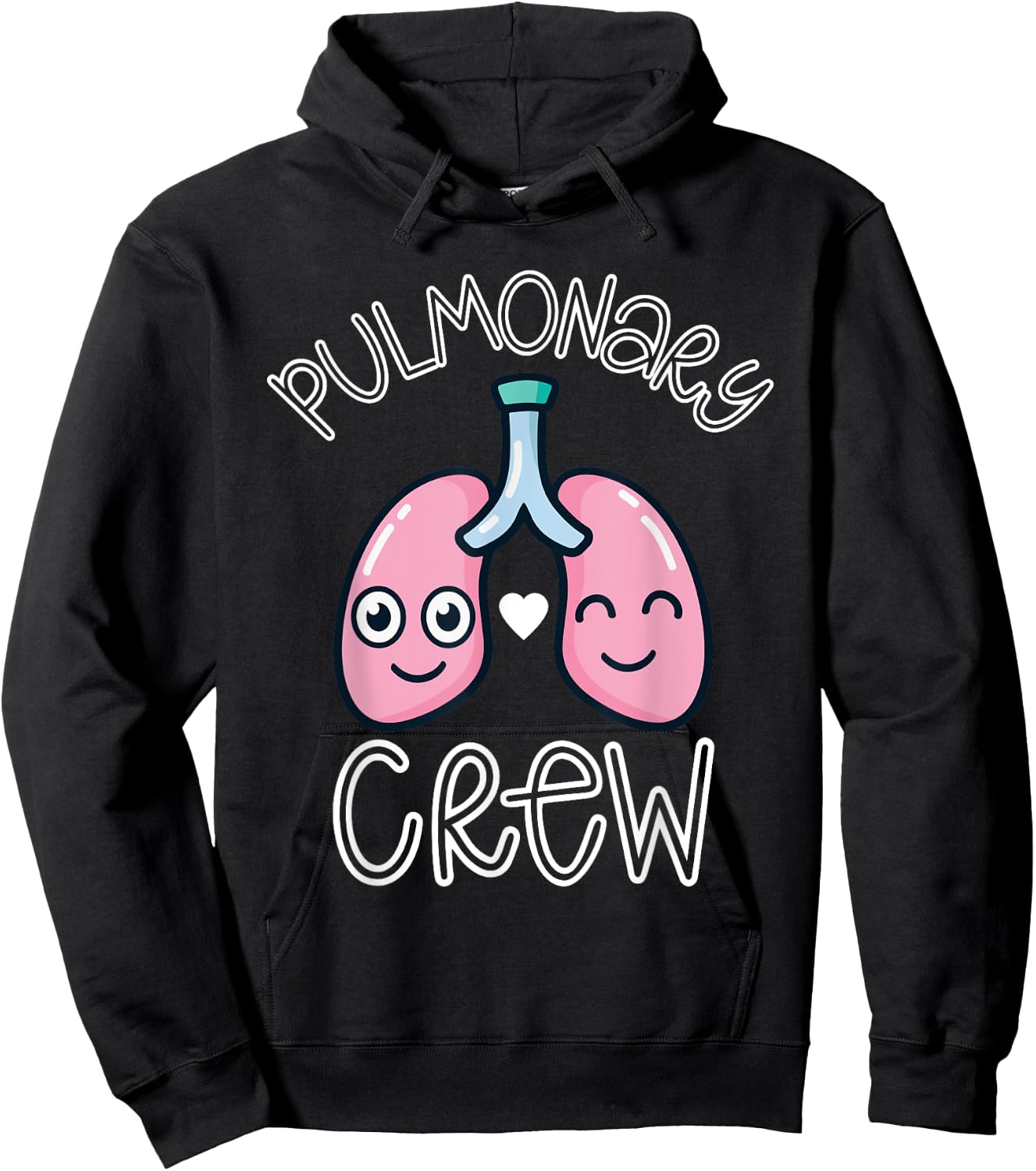 Pulmonary Nurse Crew Respiratory Lungs RT RN Therapy Week Hoodie - Hoodie | Black