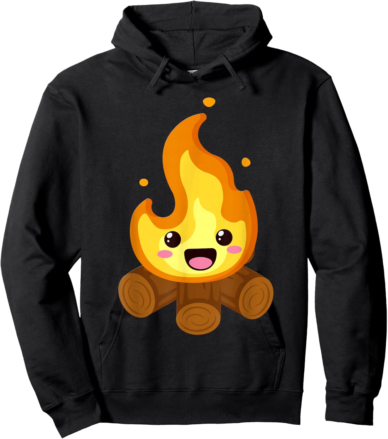 Kawaii Halloween Group Costume Party S'Mores Campfire Smore Hoodie - Hoodie | Black