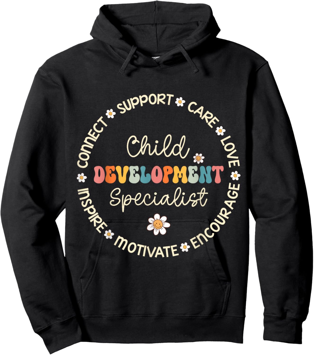 Child Development Specialist Appreciation Week Back School Hoodie - Hoodie | Black