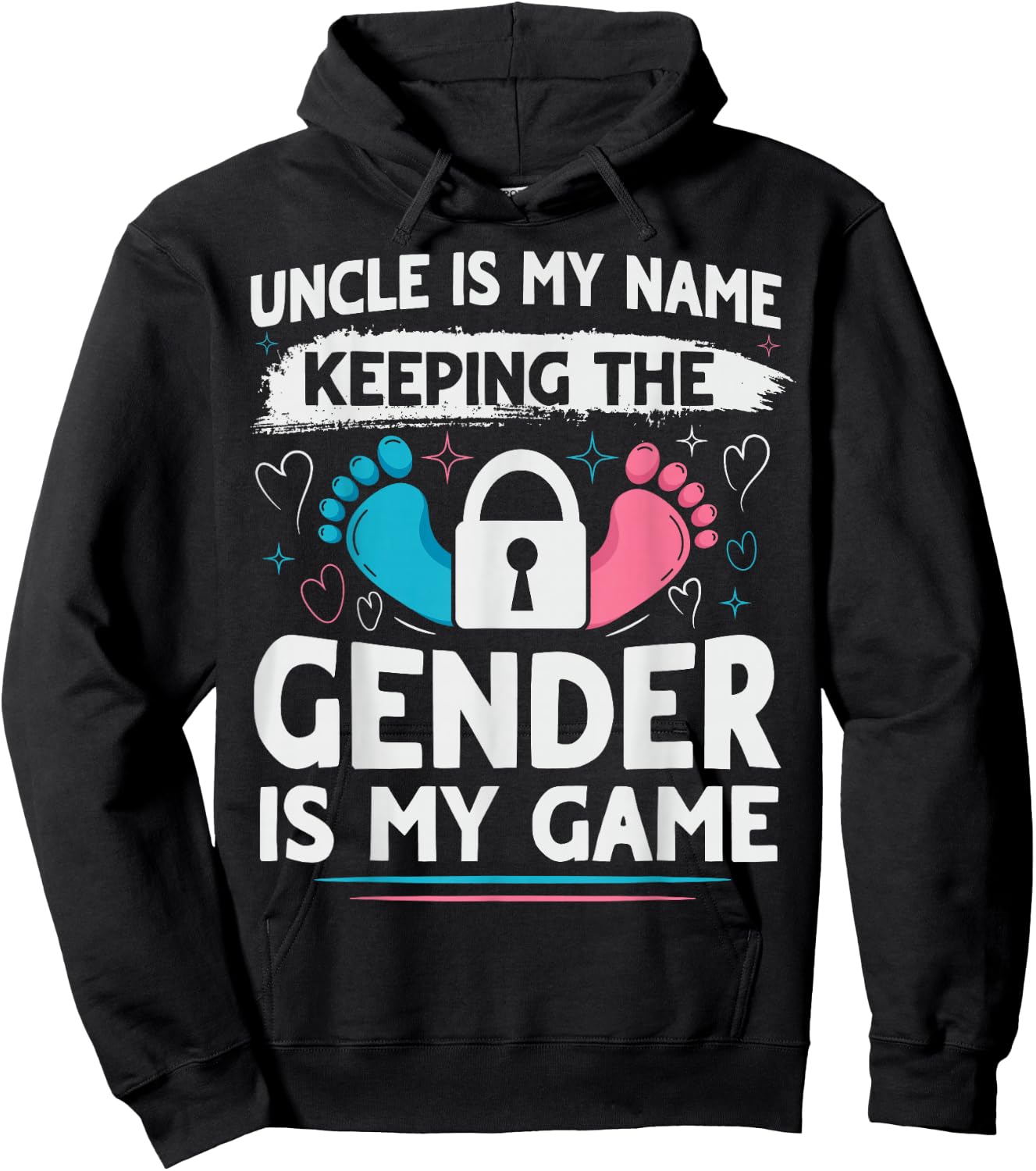 Keeper of the Gender Design for a Keeper of the Gender Uncle Hoodie - Hoodie | Black