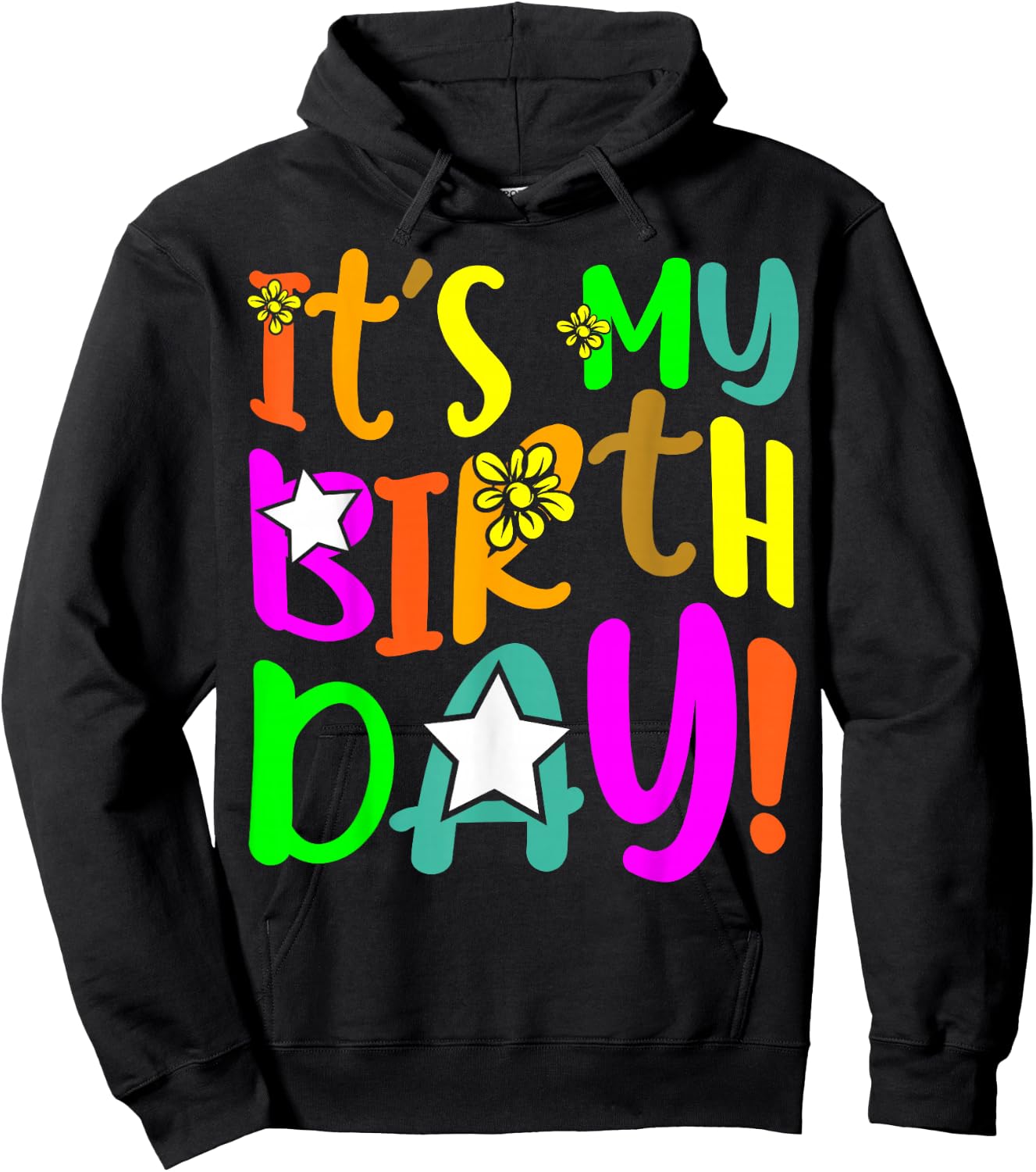 Boys and Girls - It´s My Birthday Hoodie - Hoodie | Black