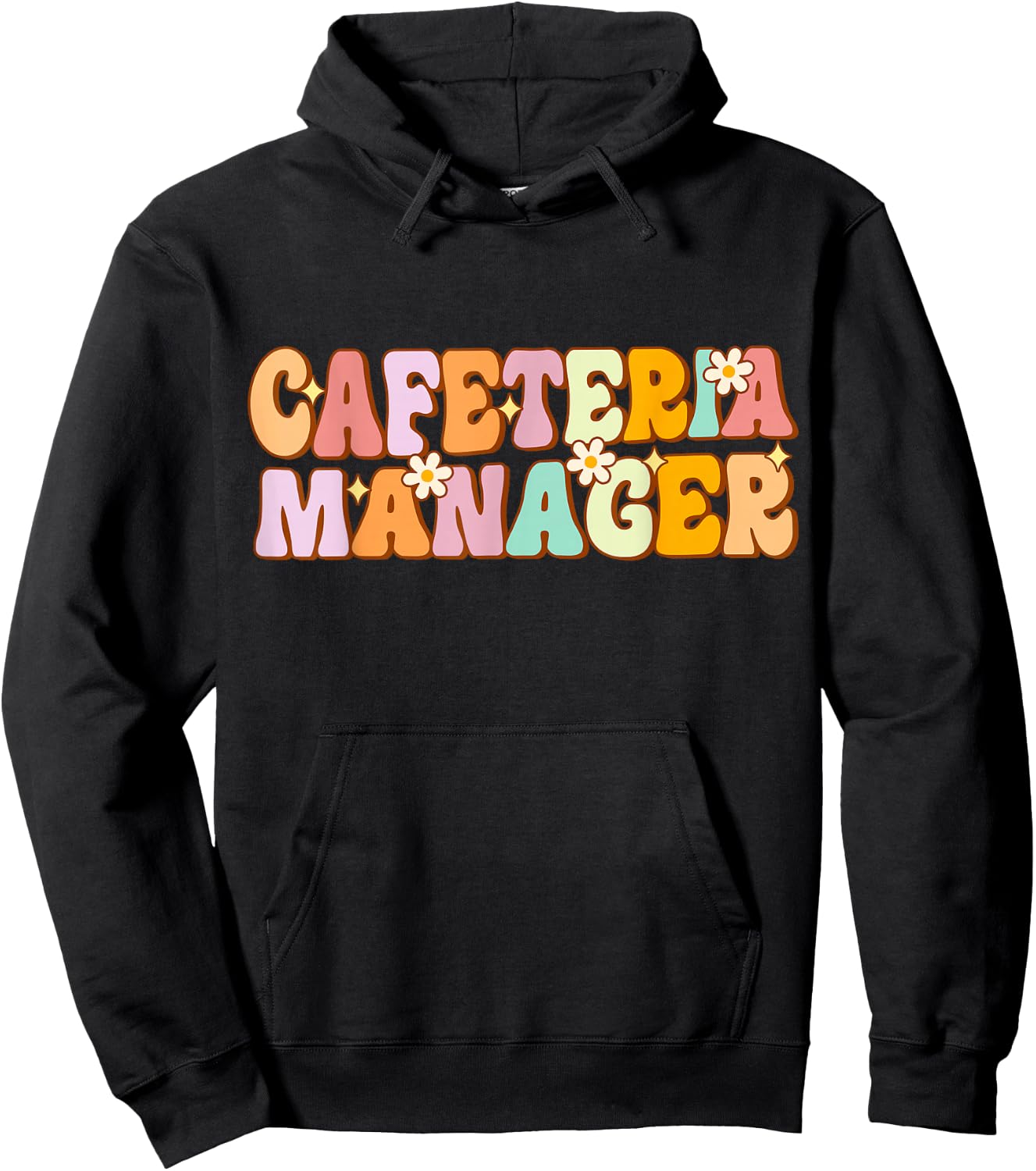 Cafeteria Manager Squad Crew School Support Team Matching Hoodie - Hoodie | Black