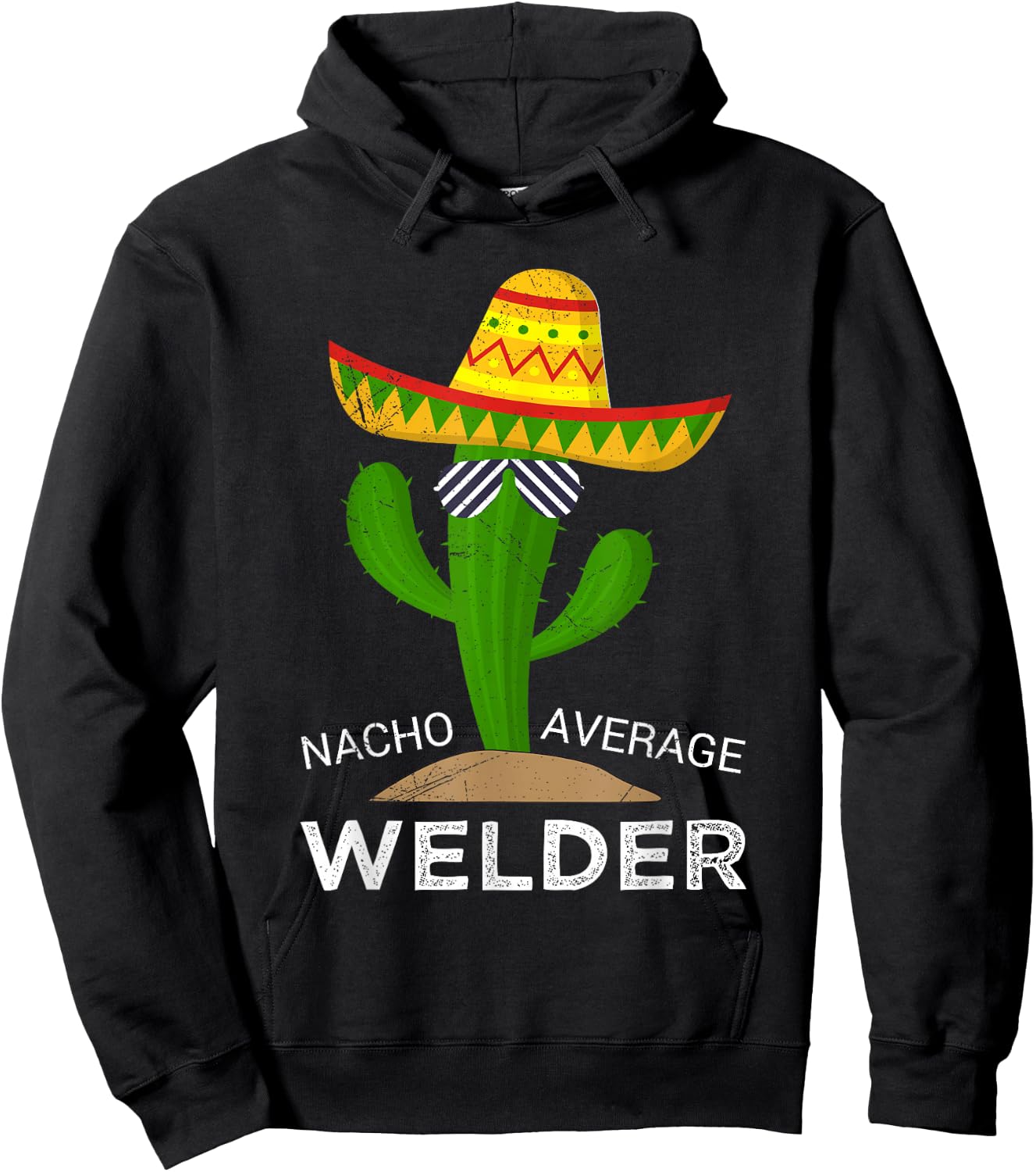 Nacho Average Welder Hoodie - Hoodie | Black