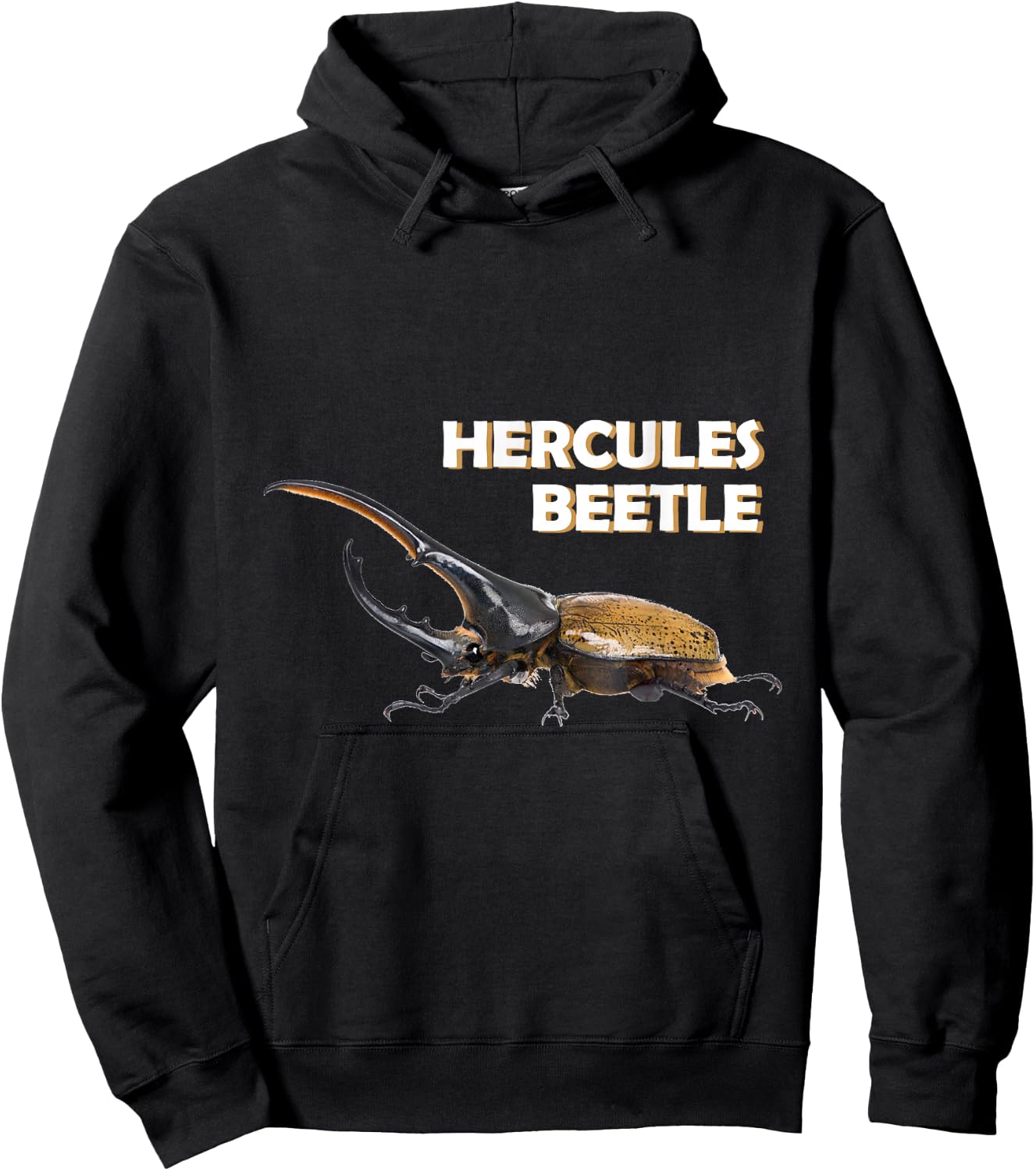 Hercules Beetle Bug Photo Hoodie - Hoodie | Black