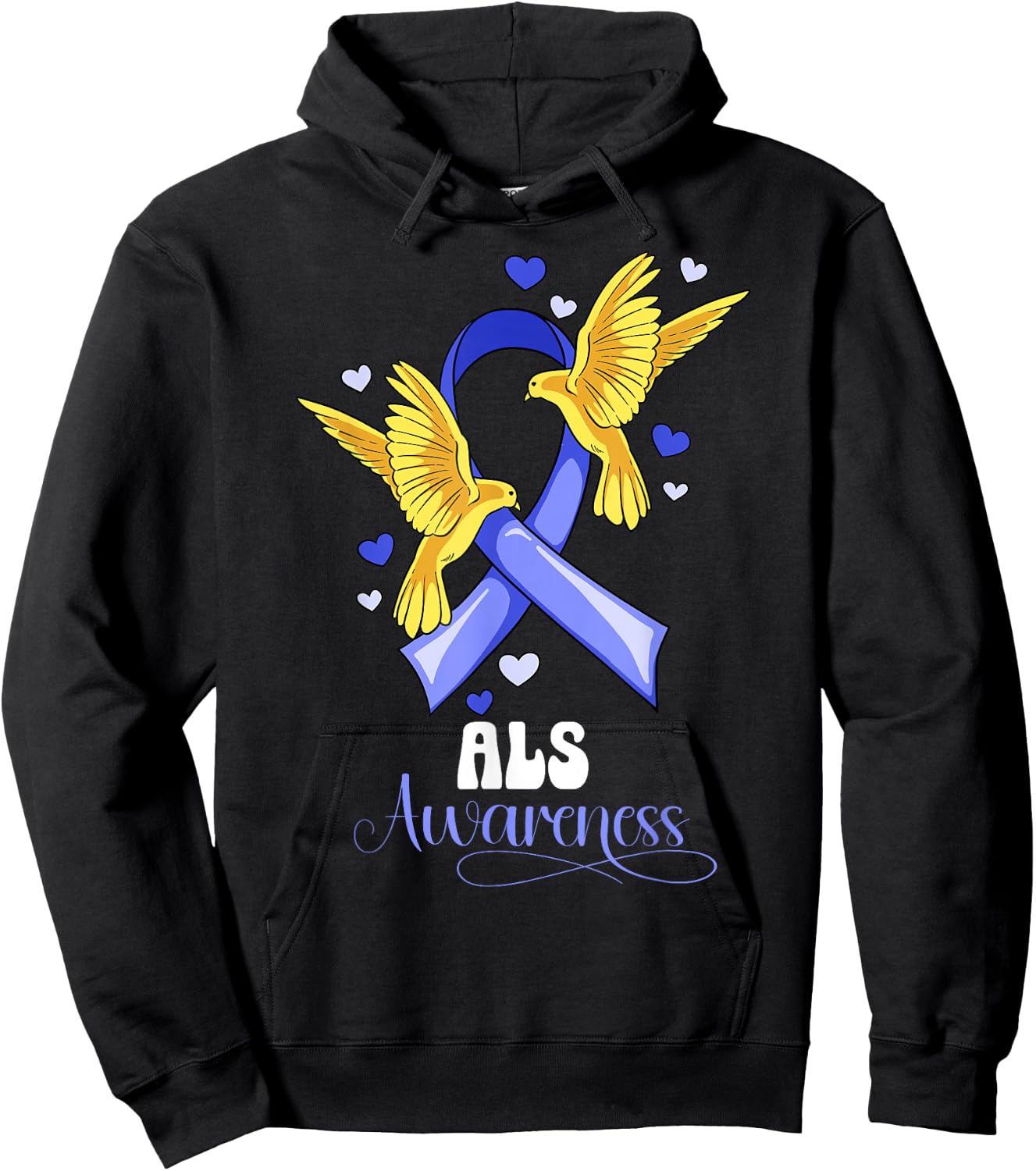 Als Awareness Hoodie - Hoodie | Black