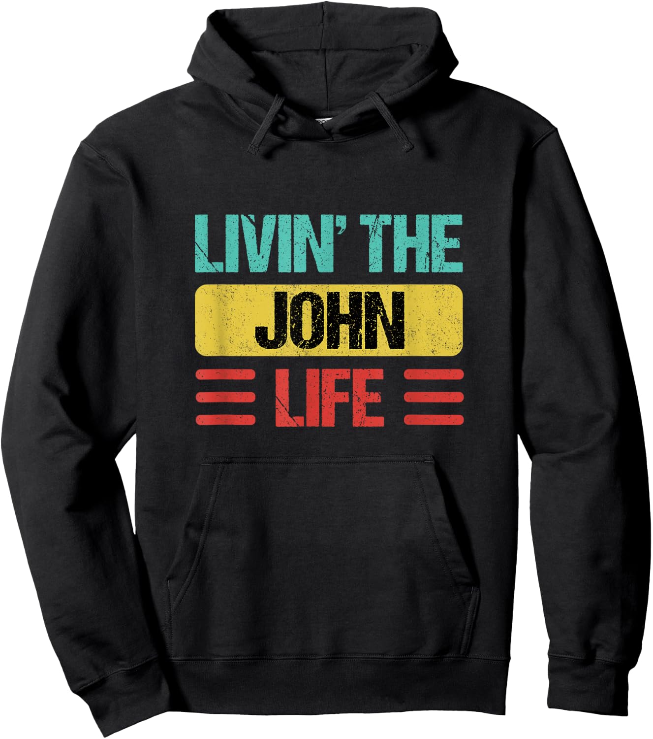 John Name Shirts & Gifts John Name Hoodie - Hoodie | Black