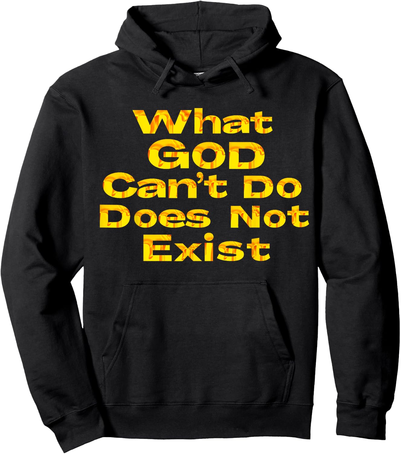 What God Cannot Do Does Not Exist - NSPPD Morning prayer Hoodie - Hoodie | Black