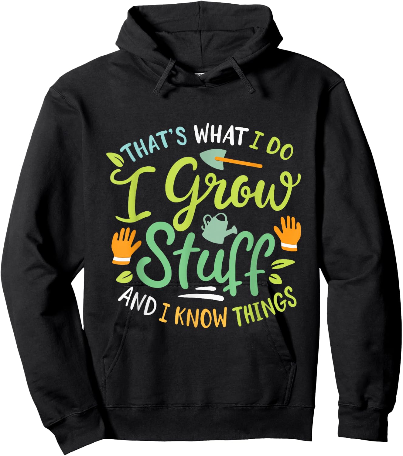 Funny Gardening Gardener Garden Small Hoodie - Hoodie | Black
