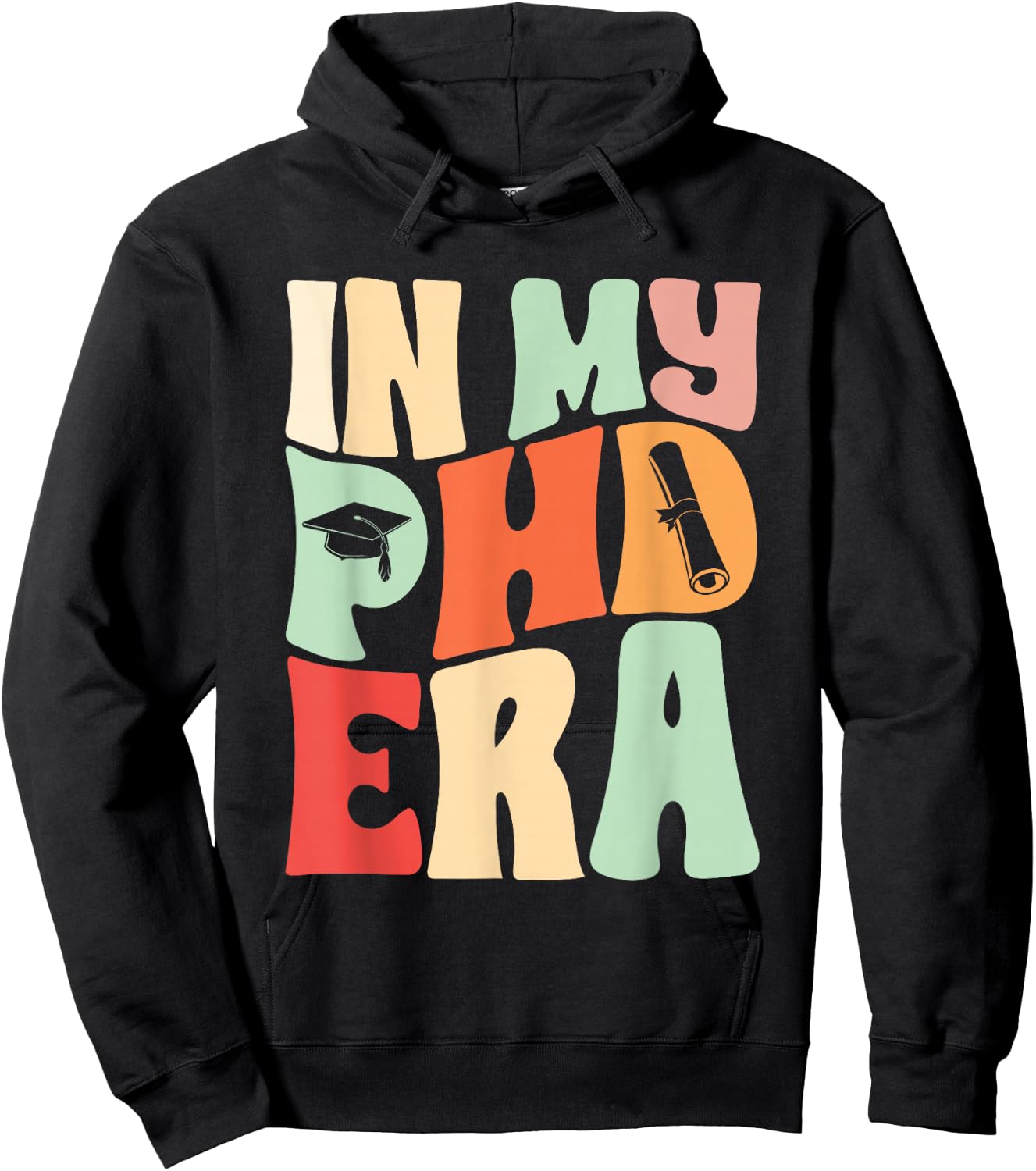 PhD Graduate Ph.D Hoodie - Hoodie | Black