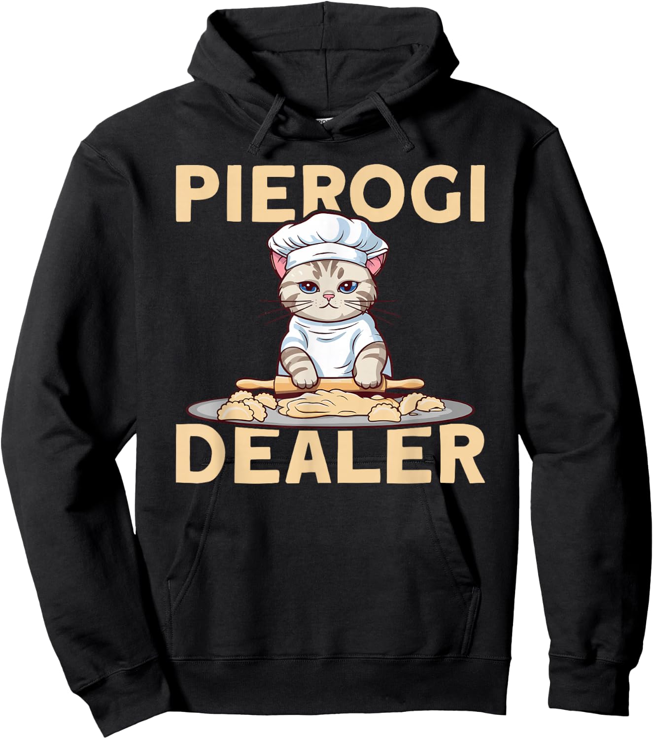 Pierogi Lover Pierogi Dealer Polish Pierogi Hoodie - Hoodie | Black