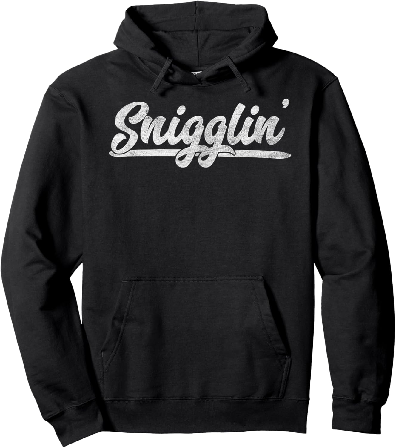 Snigglin' - Coach Gang Wear - Black Graphic Streetwear Tops Hoodie - Hoodie | Black