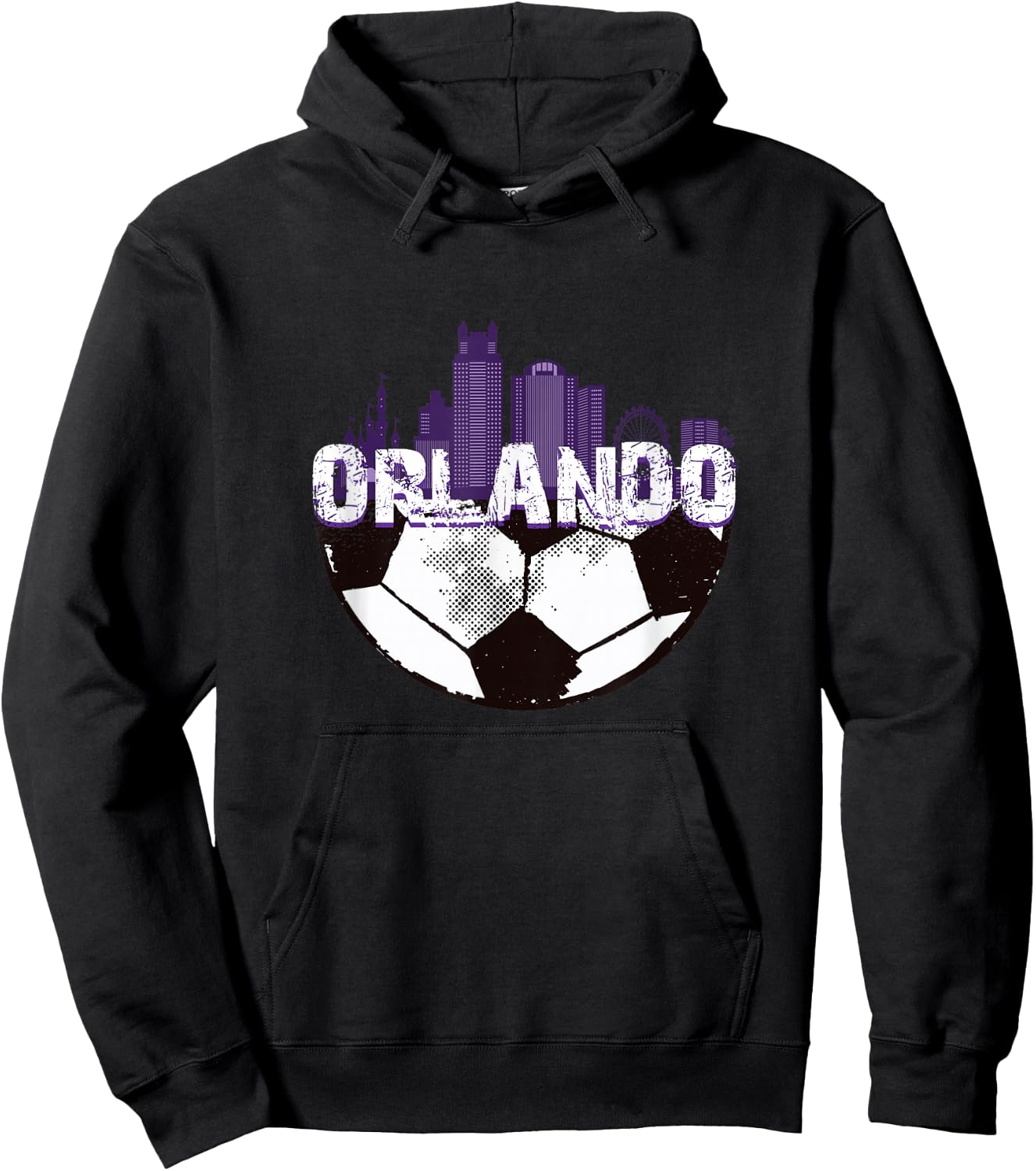 Orlando fan fc t shirt Hoodie - Hoodie | Black