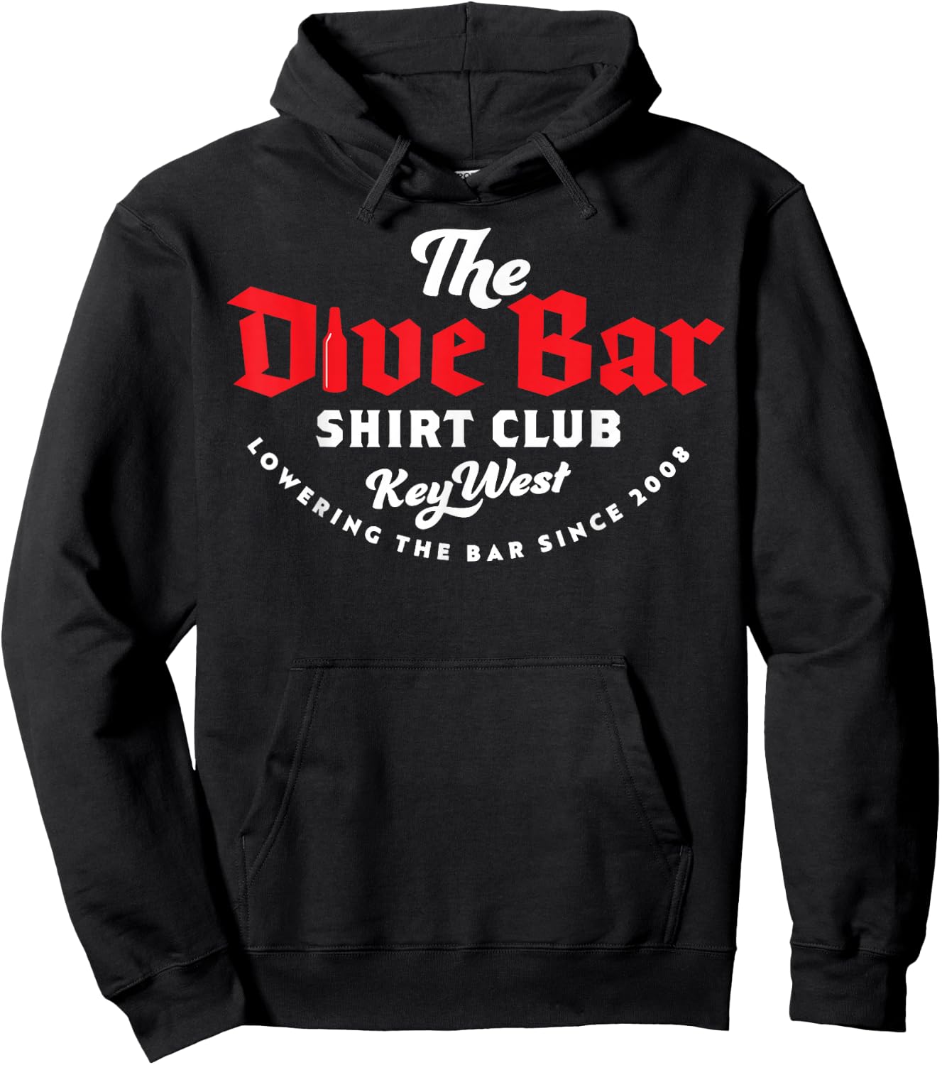 Dive Bar Shirt Club Hoodie - Hoodie | Black