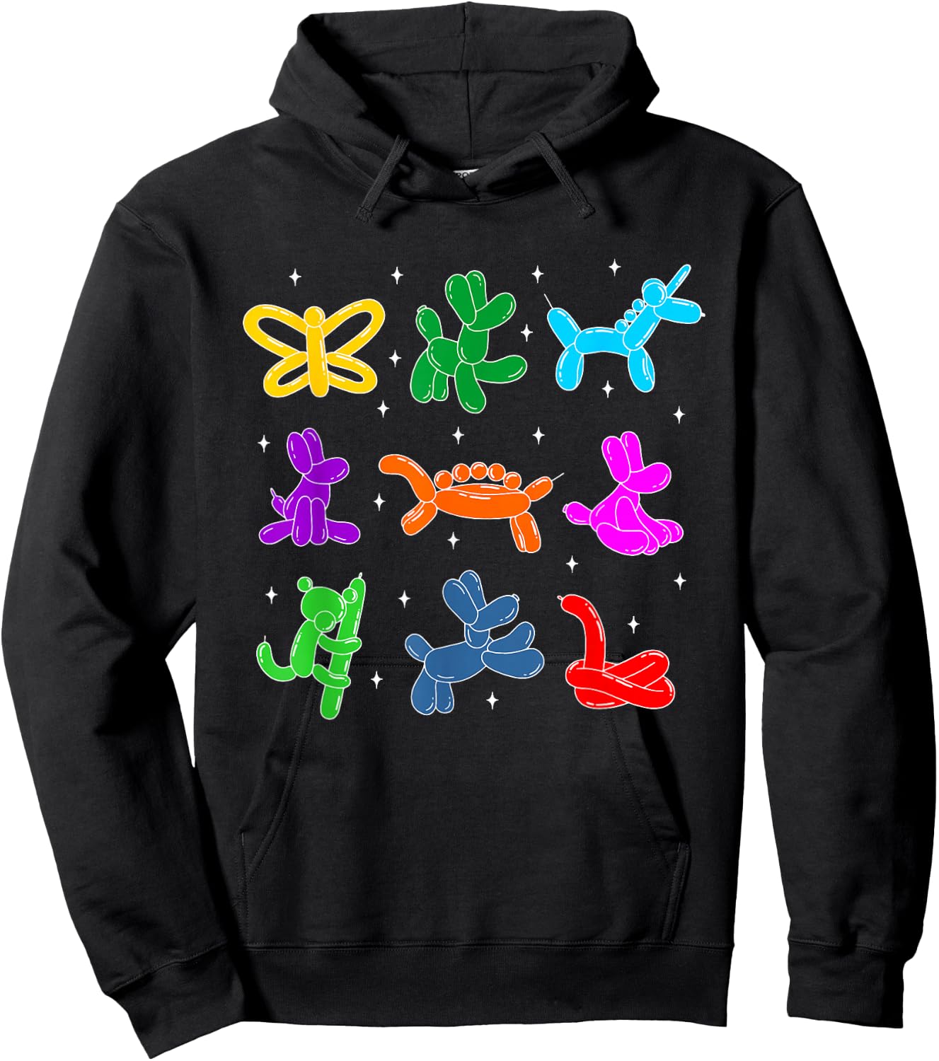 Balloon Animals Artist Entertainer Hoodie - Hoodie | Black
