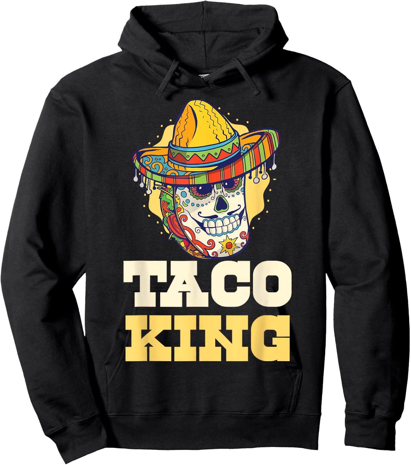 Taco King Hoodie - Hoodie | Black