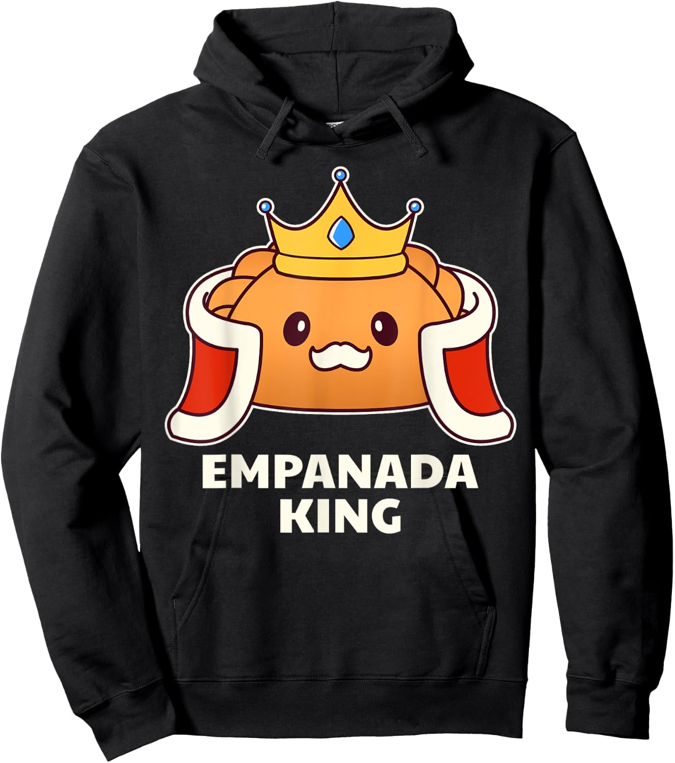 Empanada King - Funny Street Food Hoodie - Hoodie | Black