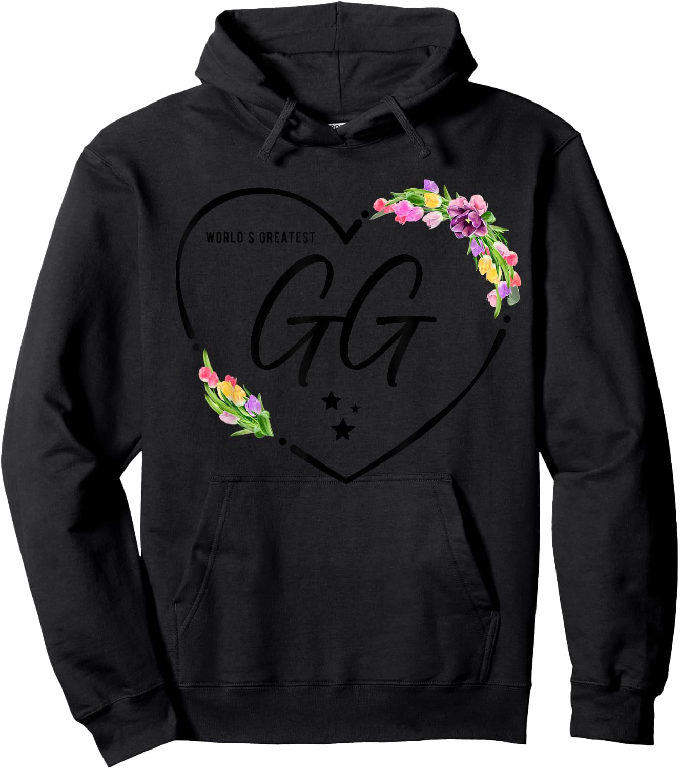 World's Greatest GG for the Best GG Ever Hoodie - Hoodie | Black