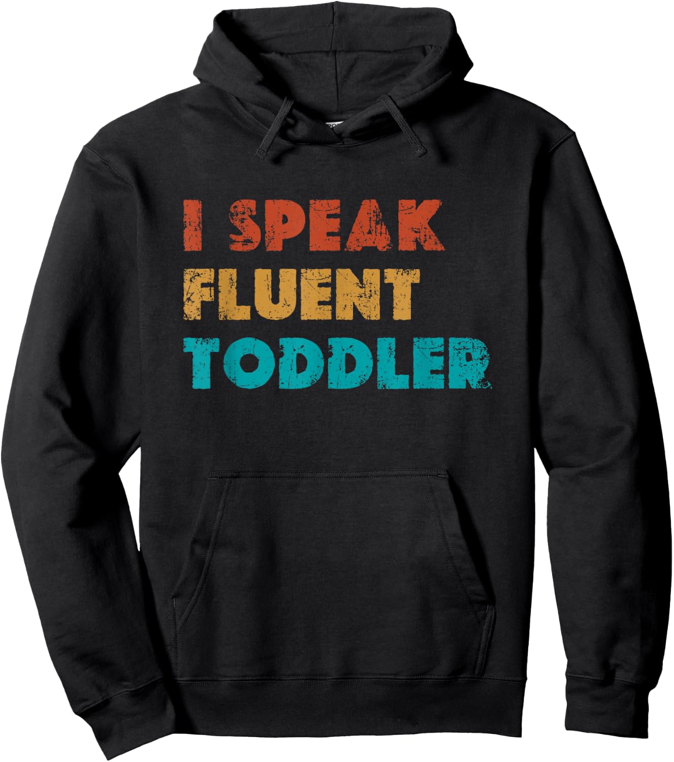 I Speak Fluent Toddler Pediatric Infant Doctor Hoodie - Hoodie | Black