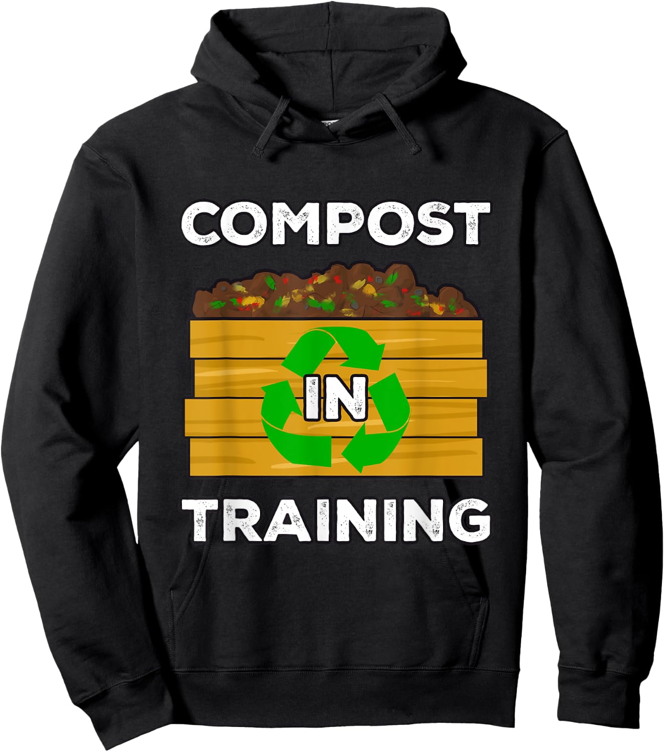 Compost In Training Hoodie - Hoodie | Black