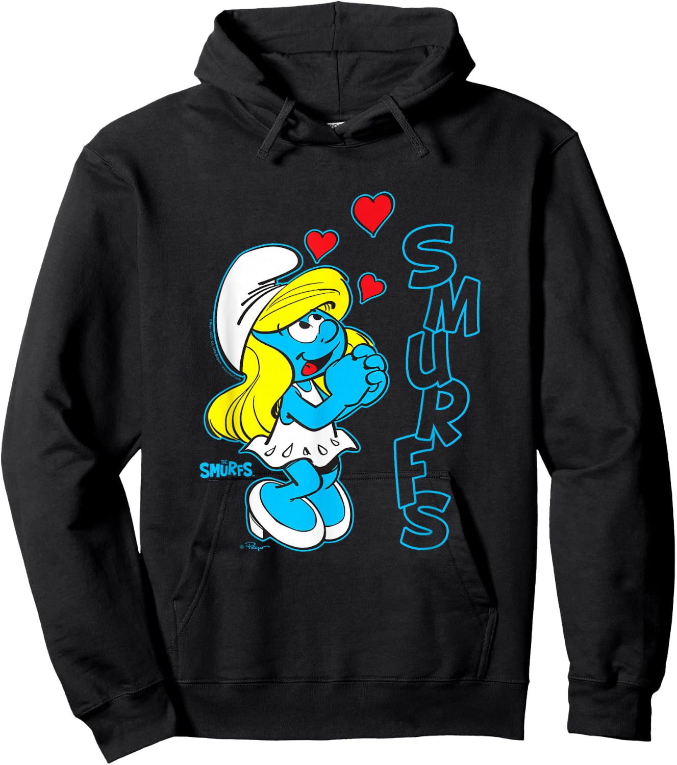 The Smurfs Smurfette Hoodie - Hoodie | Black