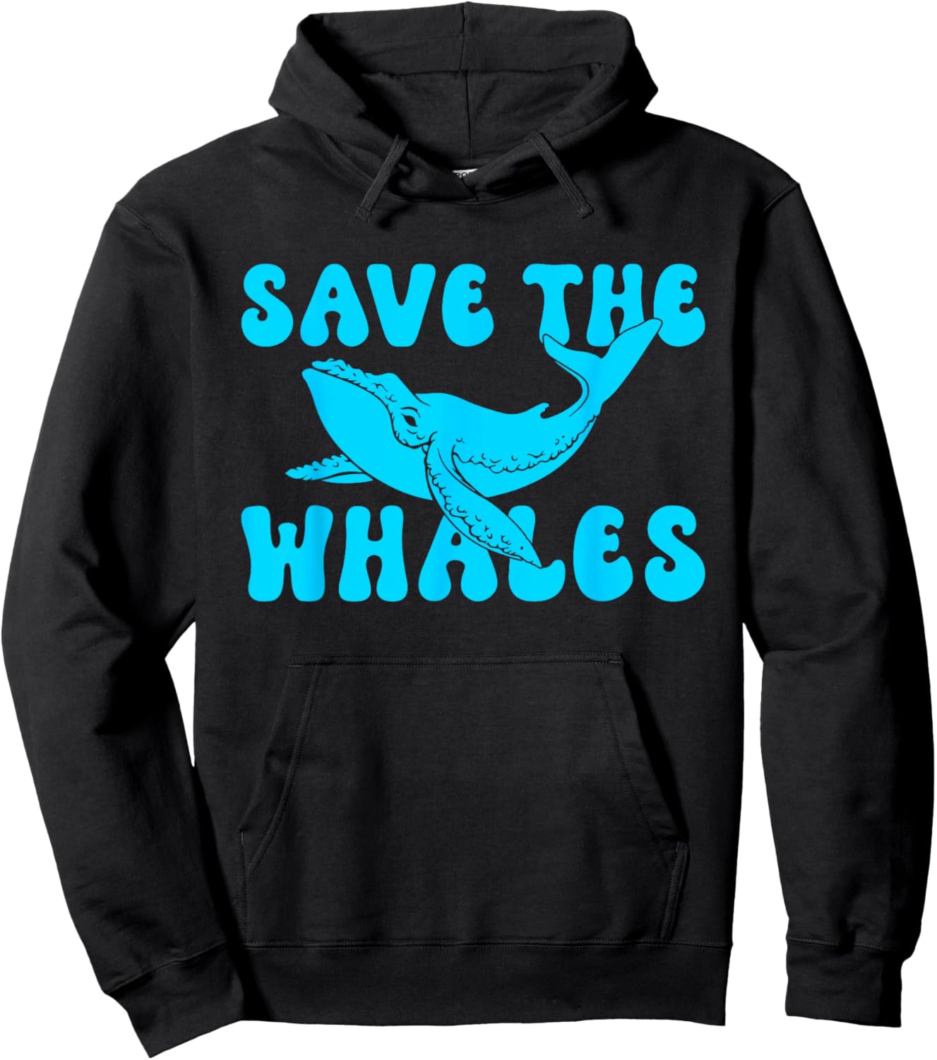 Save The Whales Lover Marine Scientist Environmentalist Hoodie - Hoodie | Black