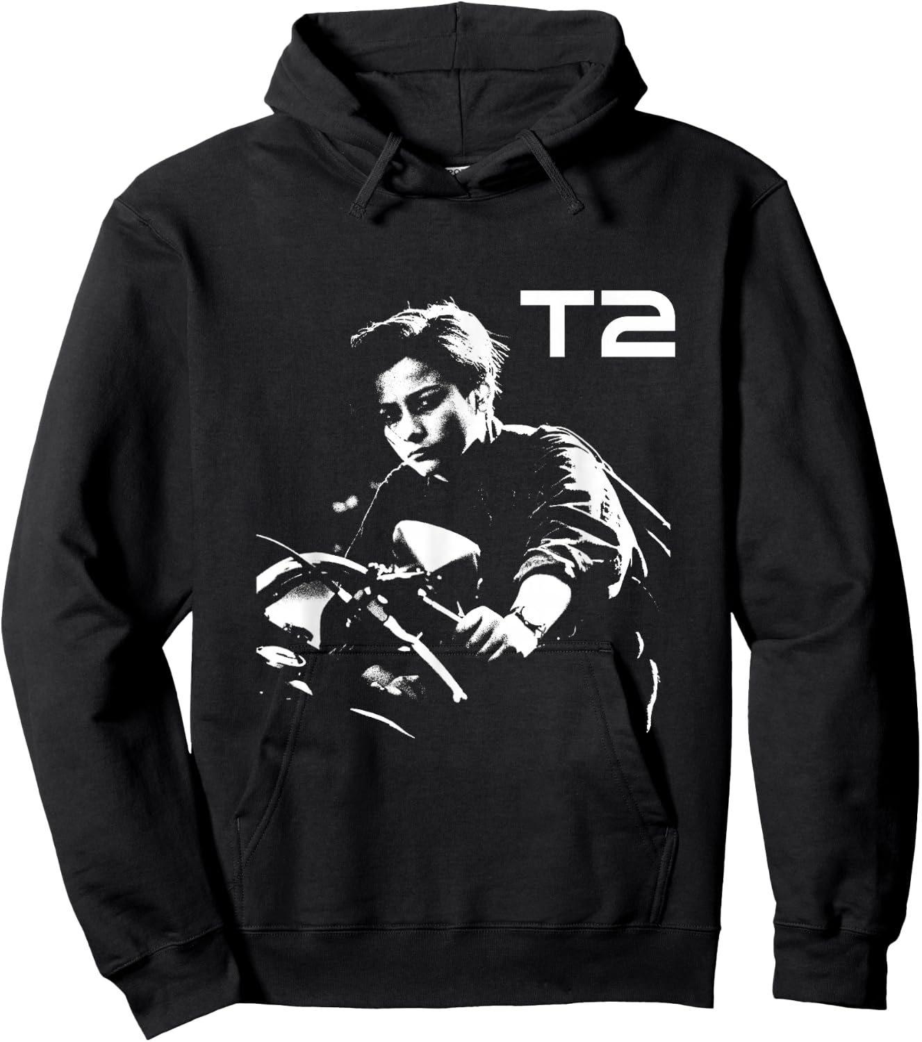 Terminator 2 Judgement Day John Connor Bike Hoodie - Hoodie | Black