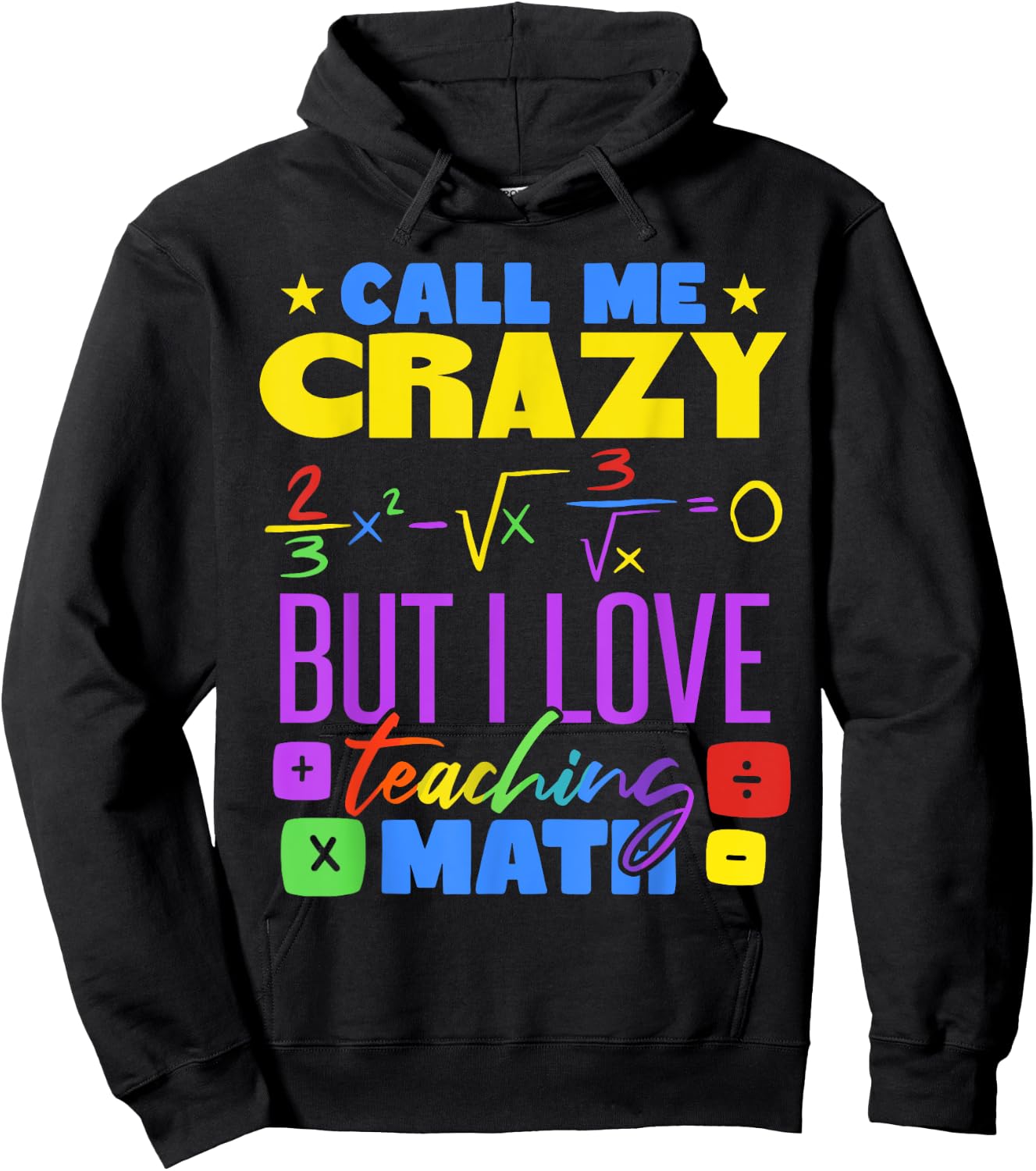 Funny Math Teacher Mathematician Mathematics Hoodie - Hoodie | Black