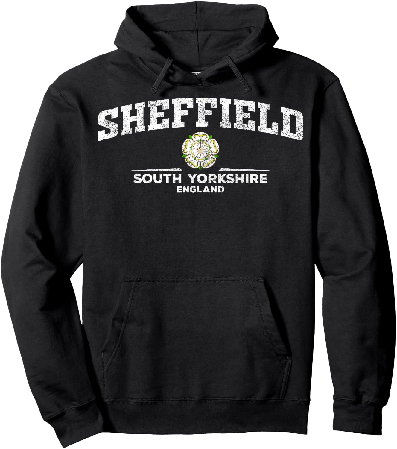 Sheffield England Hoodie - Hoodie | Black