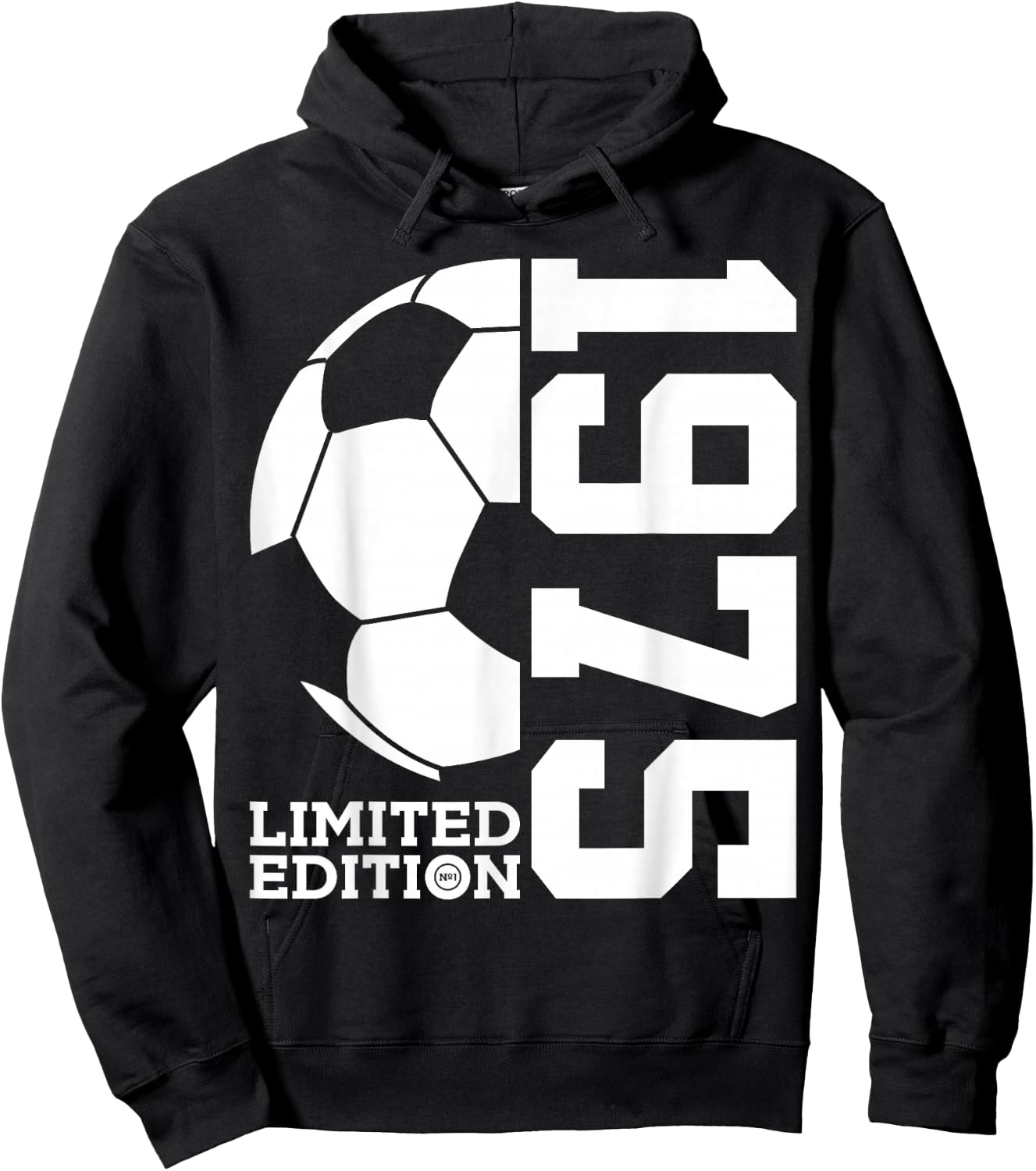 51st BIRTHDAY SOCCER LIMITED EDITION 1975 Hoodie - Hoodie | Black