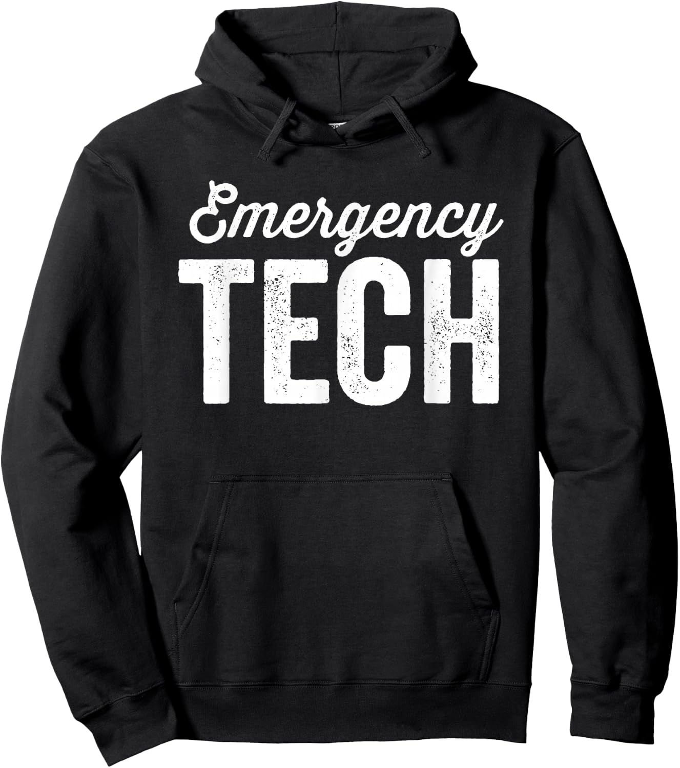 ER Tech Emergency Room Technician Nurse Technologist Hoodie - Hoodie | Black