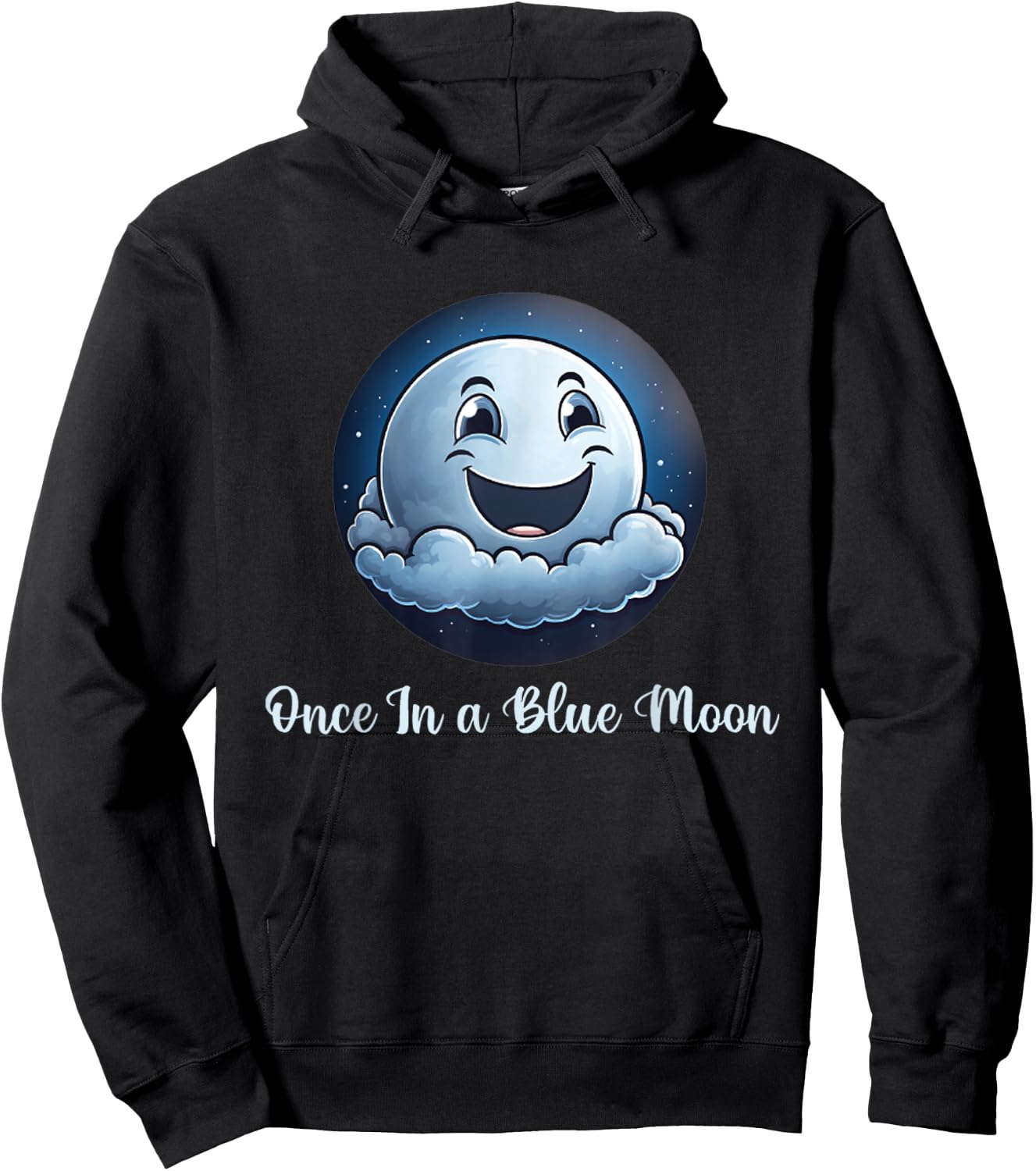 halloween costume Once in a Blue Moon Hoodie - Hoodie | Black