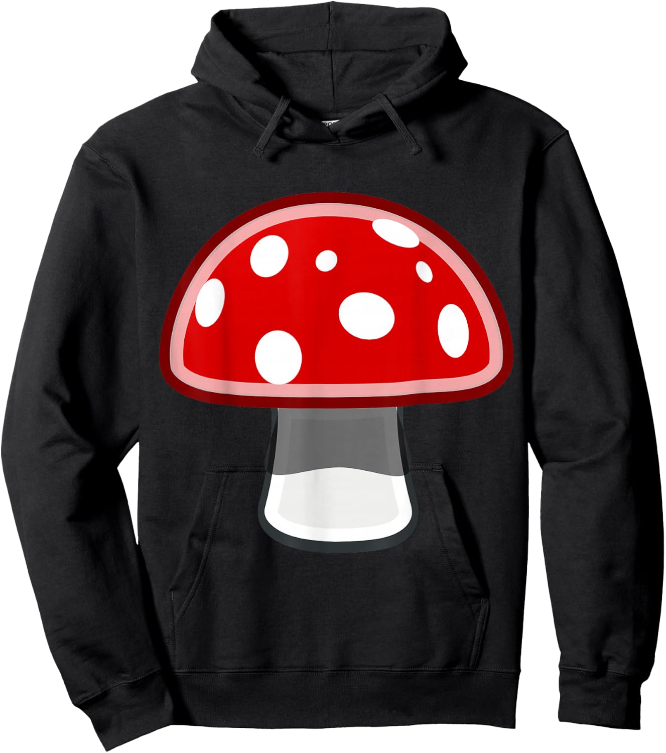 Amanita Muscaria Fly Agaric Red Mushroom Mycologist Hoodie - Hoodie | Black