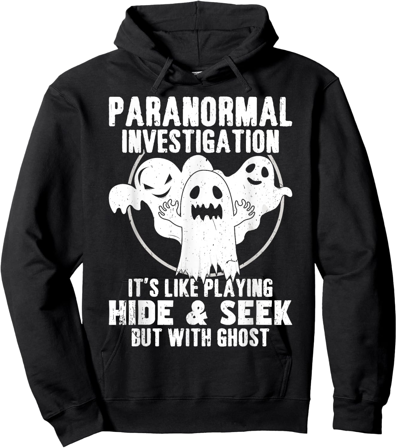 Paranormal Investigator Ghost hunting Hoodie - Hoodie | Black