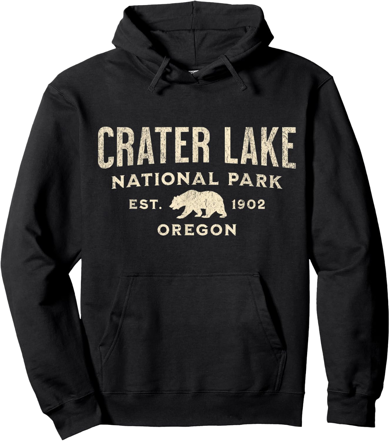 Crater Lake National Park Hoodie - Hoodie | Black