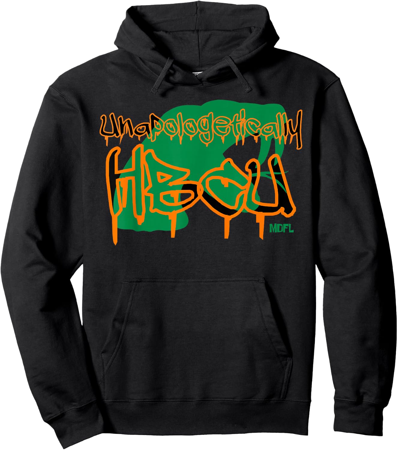 MDFL Designs Unapologetically HBCU FAMU Hoodie - Hoodie | Black
