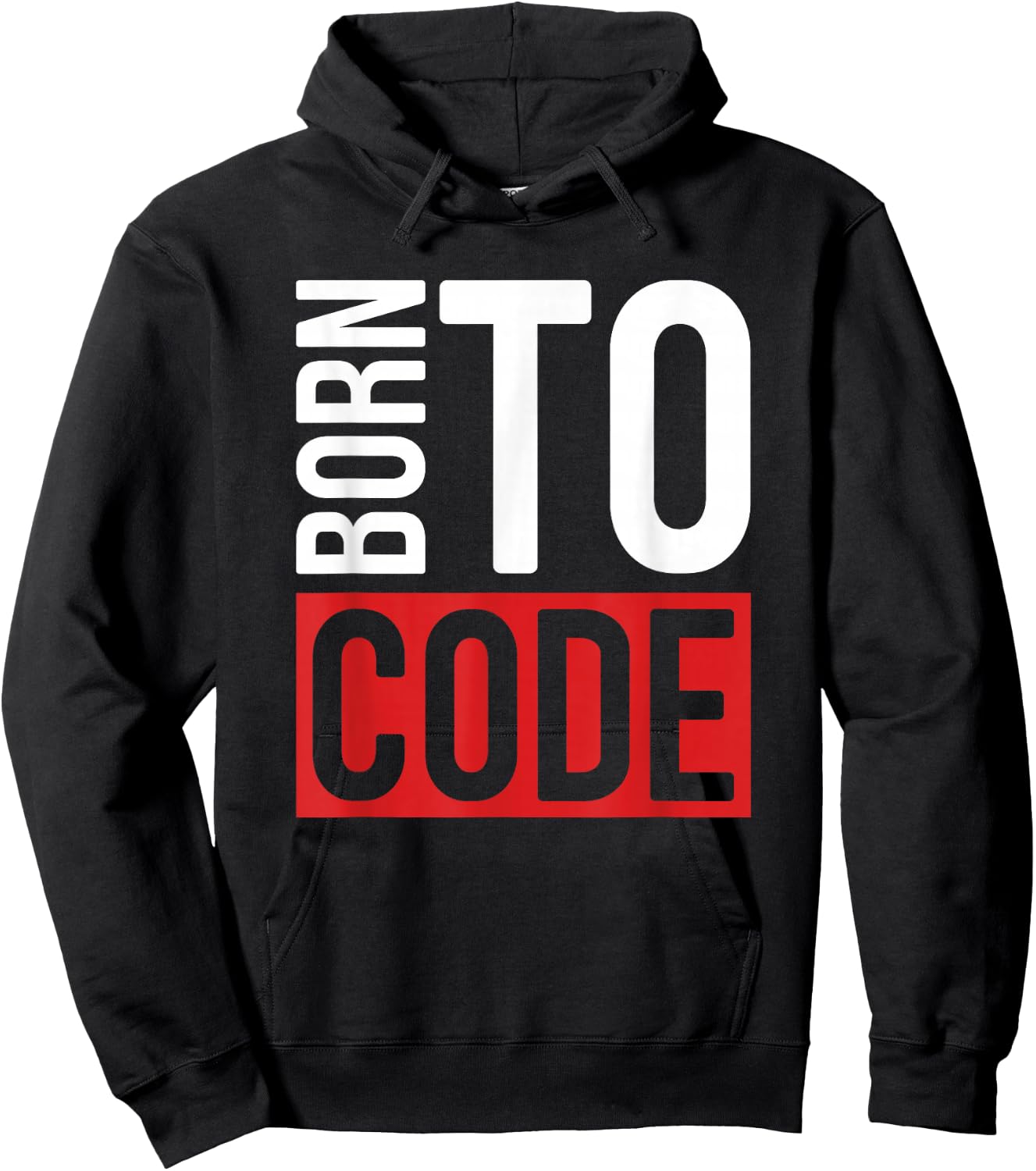 Programmer Developer - Born To Code Computer Scientist Hoodie - Hoodie | Black