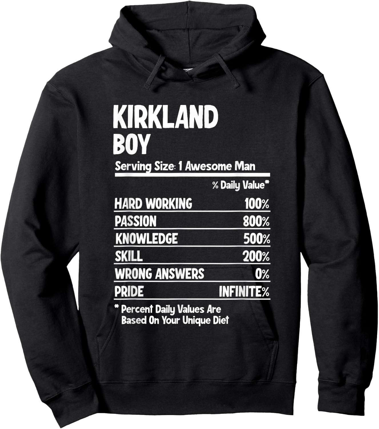 Boy from Kirkland Hoodie - Hoodie | Black