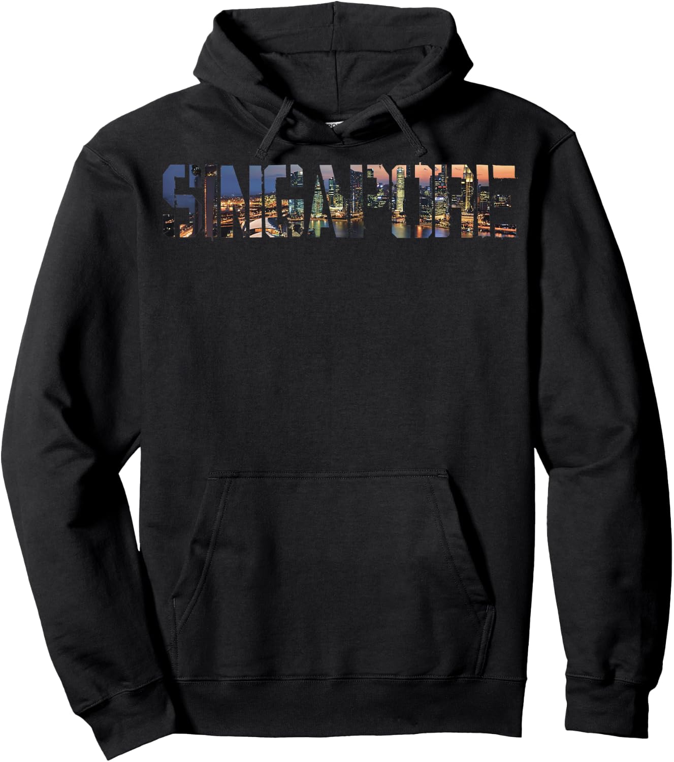 Singapore souvenir gift women Hoodie - Hoodie | Black