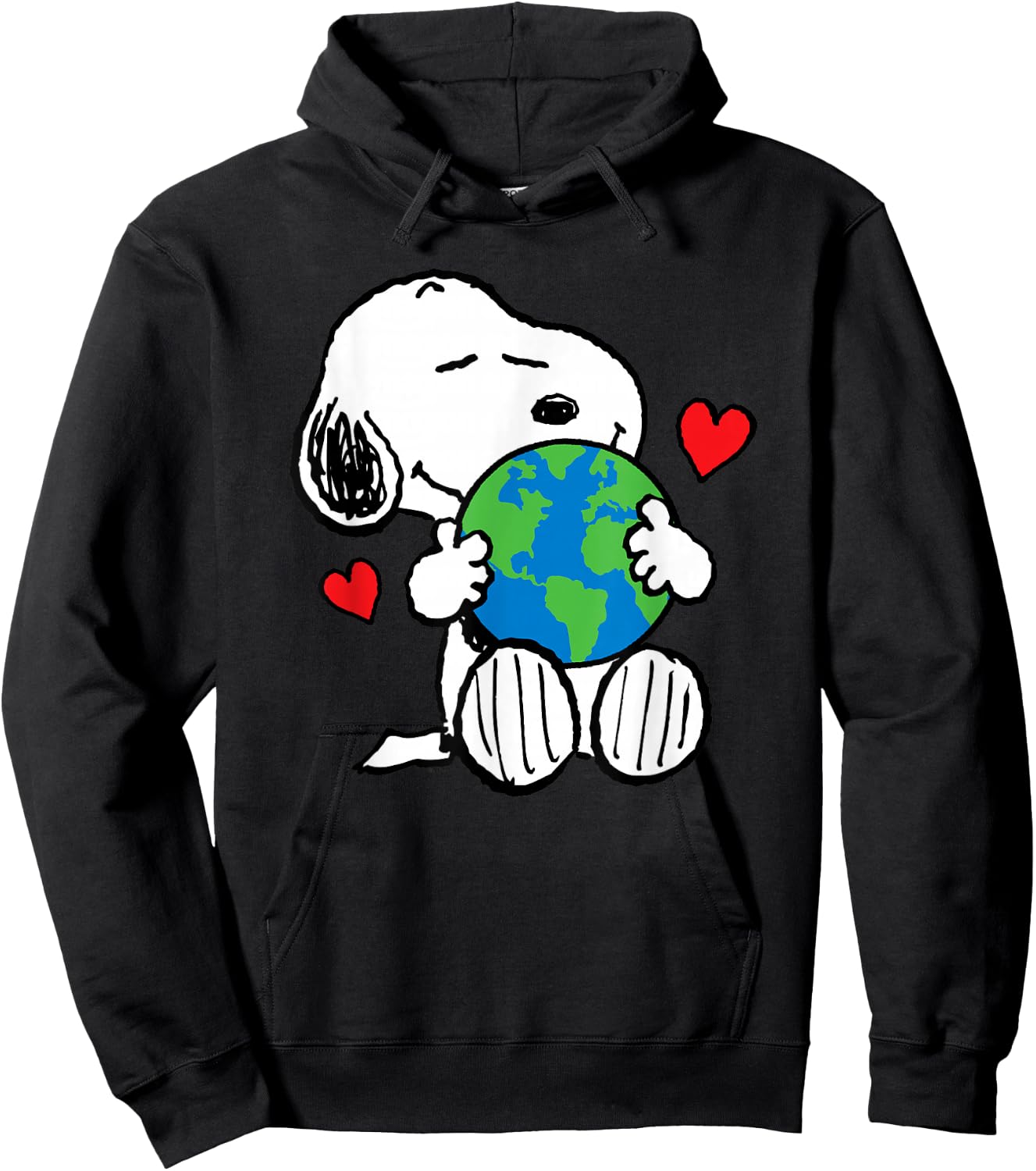 Peanuts Earth Day Hoodie - Hoodie | Black