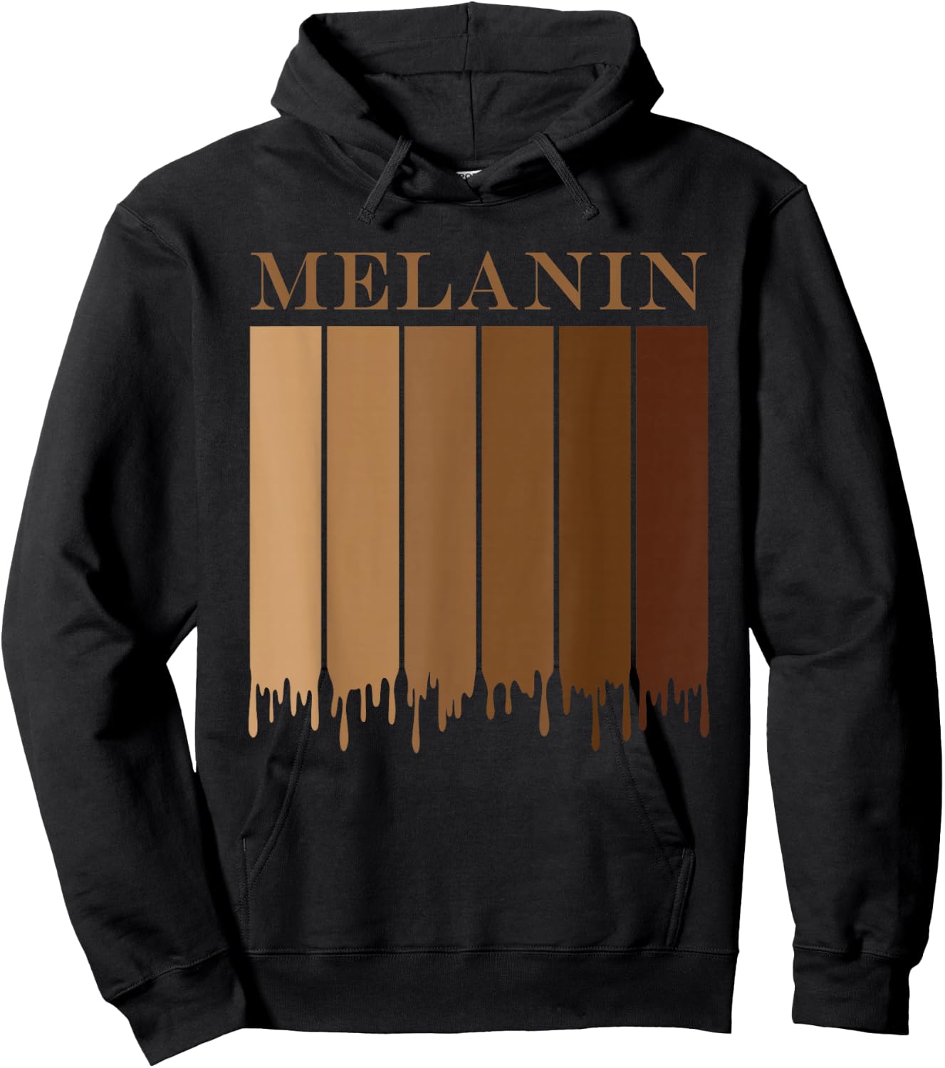 Drippin Melanin Black History Month shirt girls BHM Hoodie - Hoodie | Black