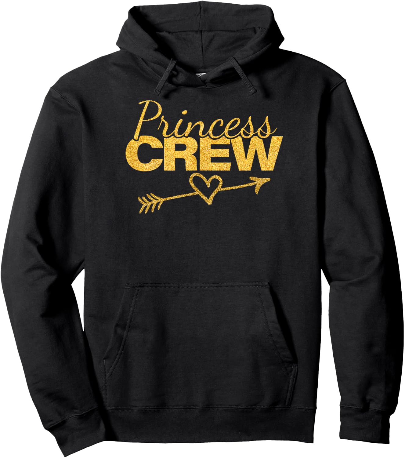 Princess Crew Group Family Reunion Girls Squad Women Hoodie - Hoodie | Black