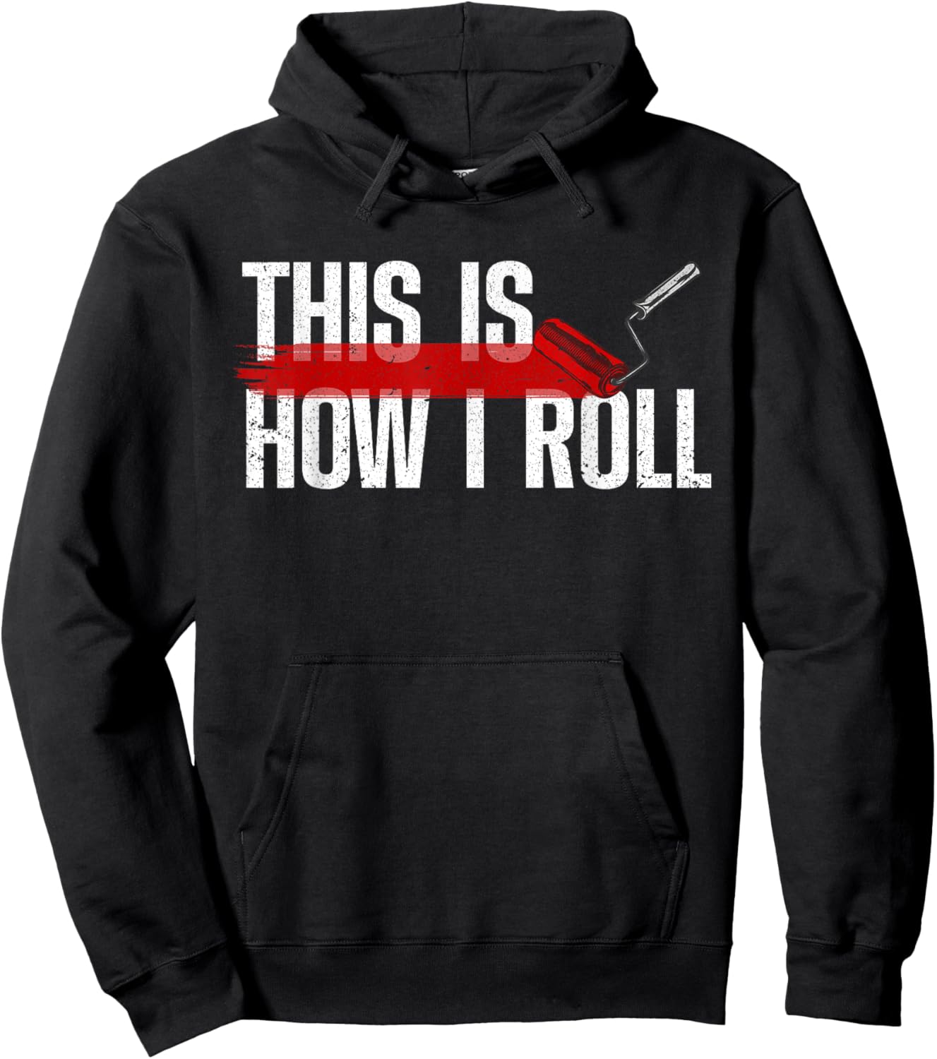 Funny Painter Art Women Professional Painter Roller Hoodie - Hoodie | Black