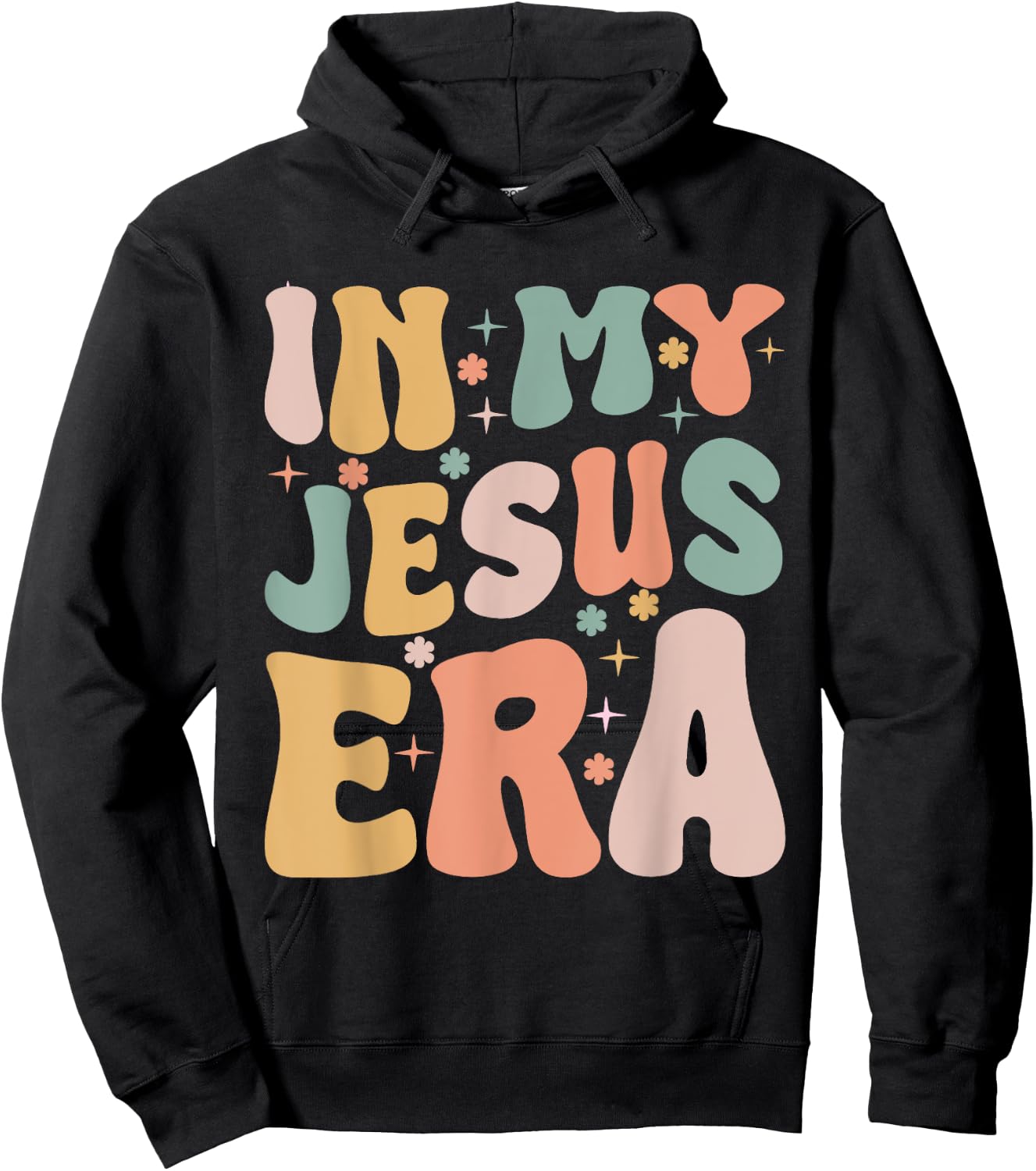 Jesus Era Statement for a Christian Hoodie - Hoodie | Black
