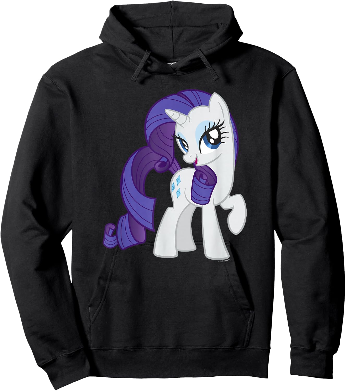 My Little Pony: Friendship is Magic Big Rarity Portrait Hoodie - Hoodie | Black