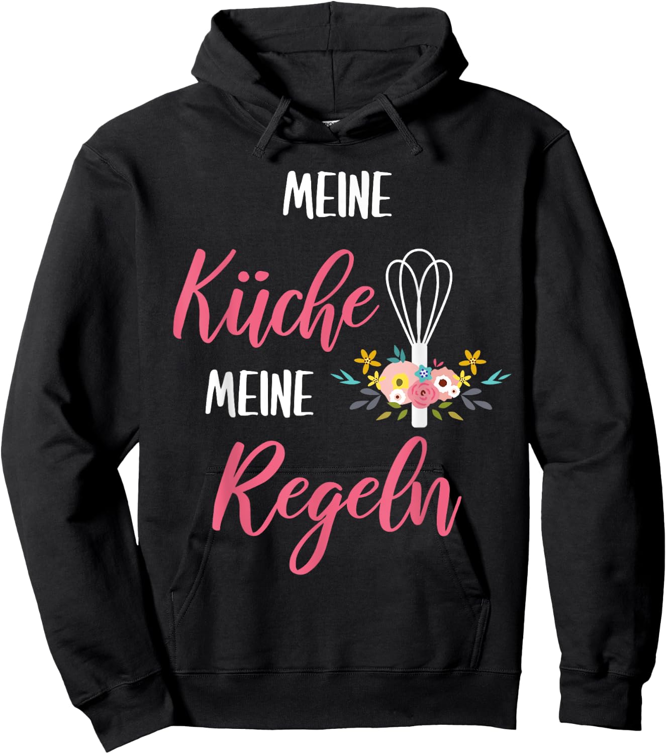 My Kitchen My Rules - Funny Chef Chef Hoodie - Hoodie | Black
