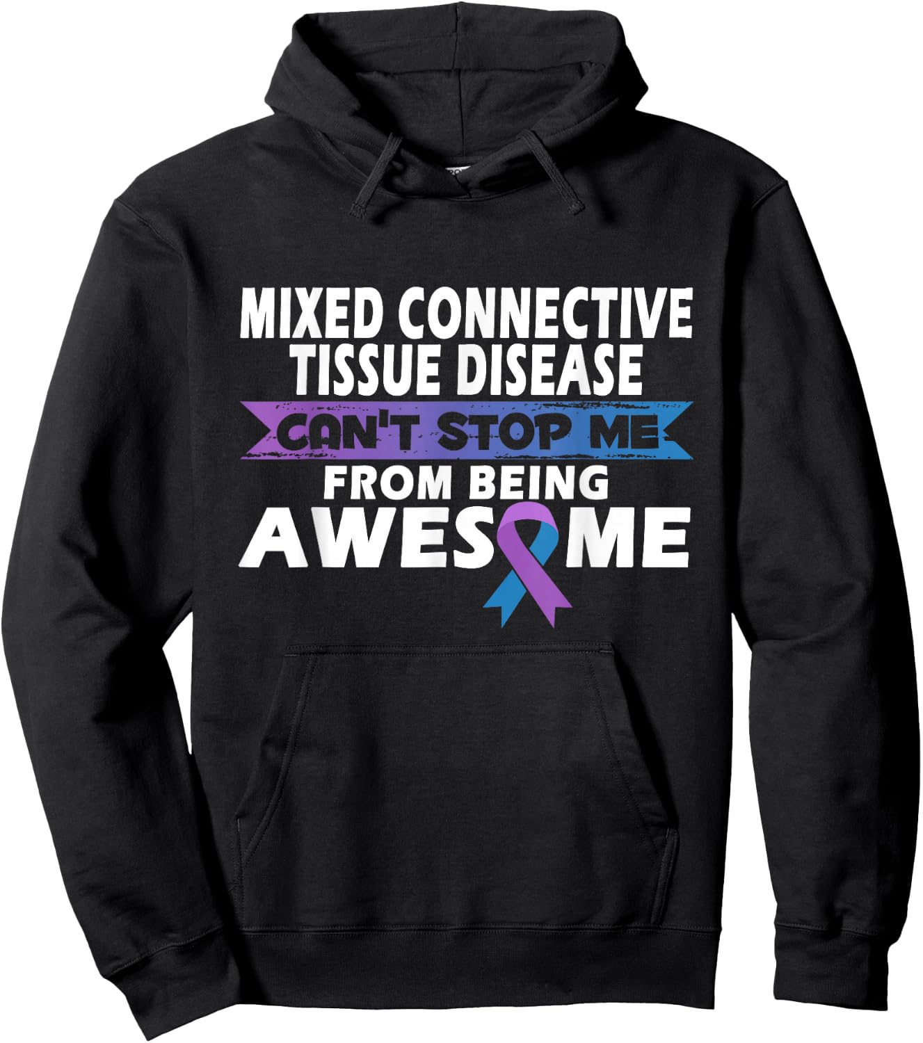 Mixed connective tissue disease Awareness Hoodie - Hoodie | Black