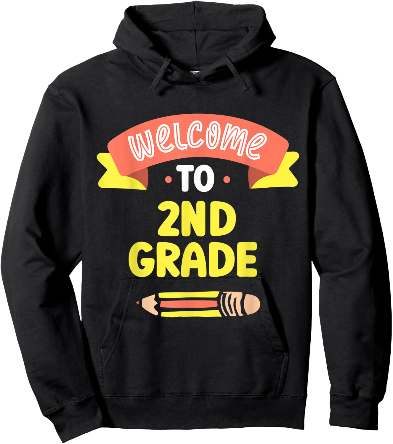 Welcome To 2Nd Grade Grader Second School Teacher Hoodie - Hoodie | Black